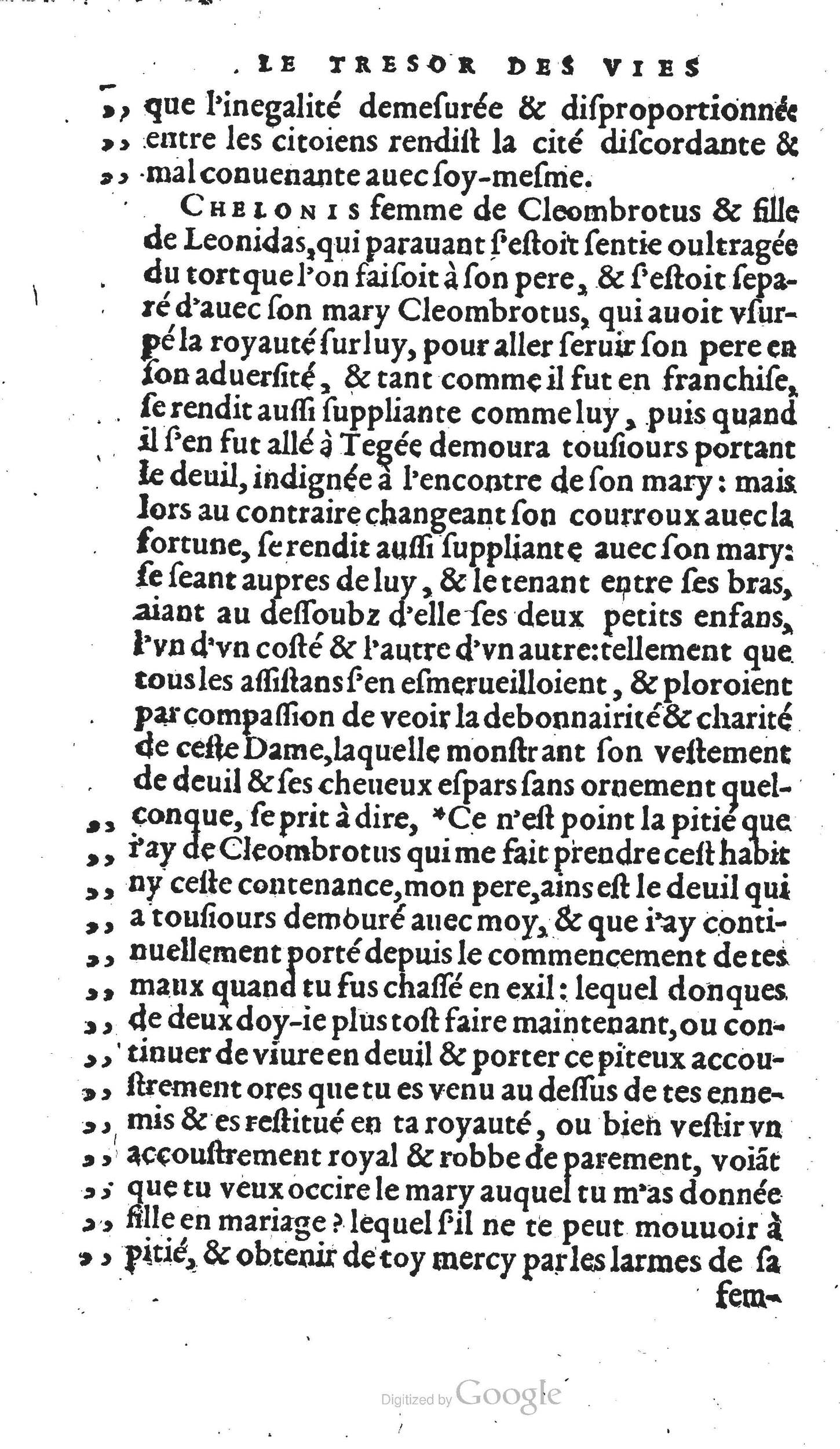 1567 - Willem Silvius - Trésor des vies de Plutarque - Anvers Musée Plantin-Moretus