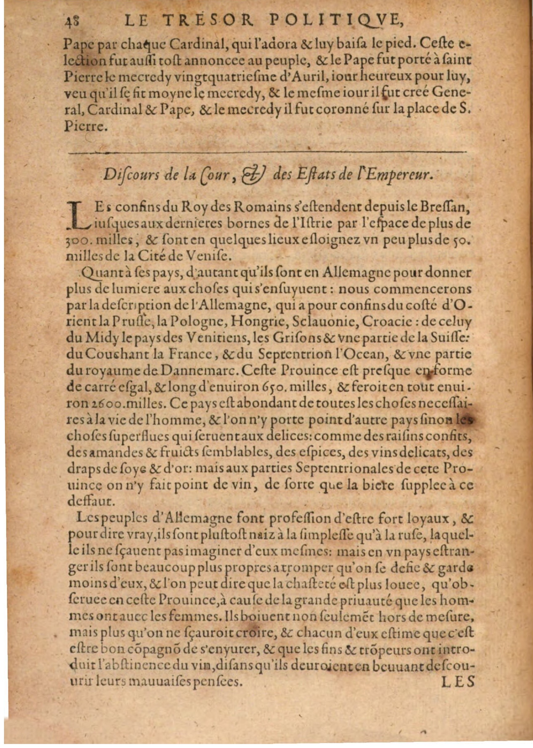 1608 - Pierre Chevalier - Trésor politique - BSB Munich