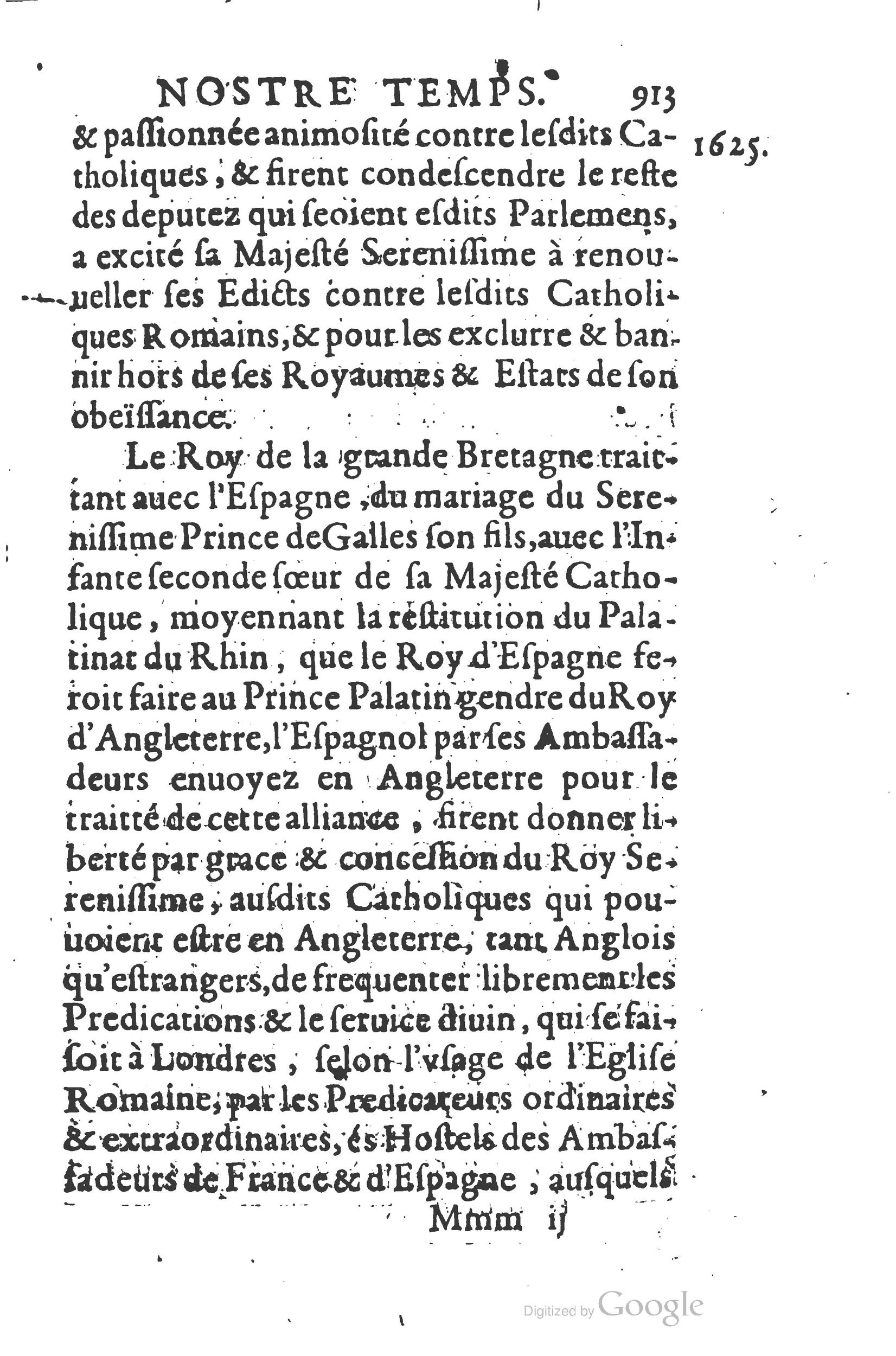 1626 - Joseph Bouillerot - Trésor de l’histoire générale de notre temps - BSB Munich 1626 - Joseph Bouillerot - Trésor de l’histoire générale de notre temps - BSB Munich