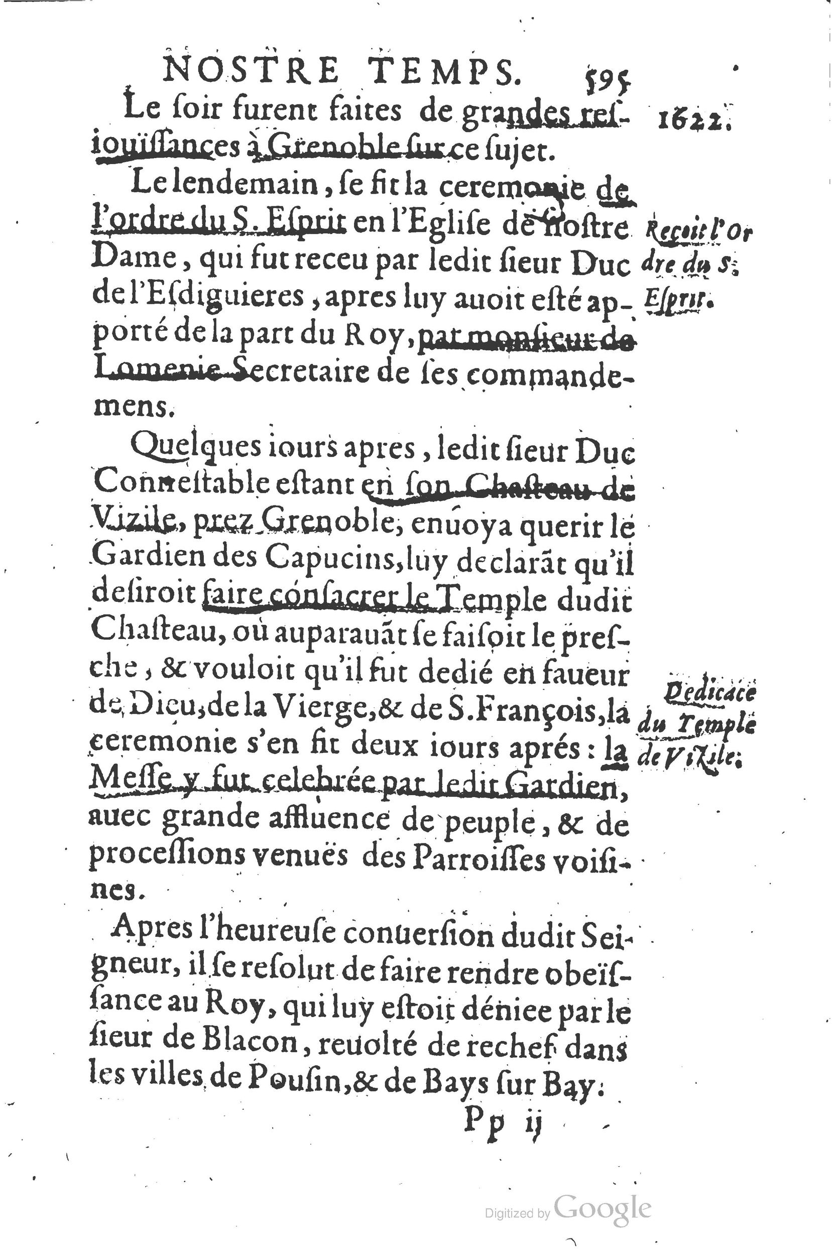 1626 - Joseph Bouillerot - Trésor de l’histoire générale de notre temps - BSB Munich