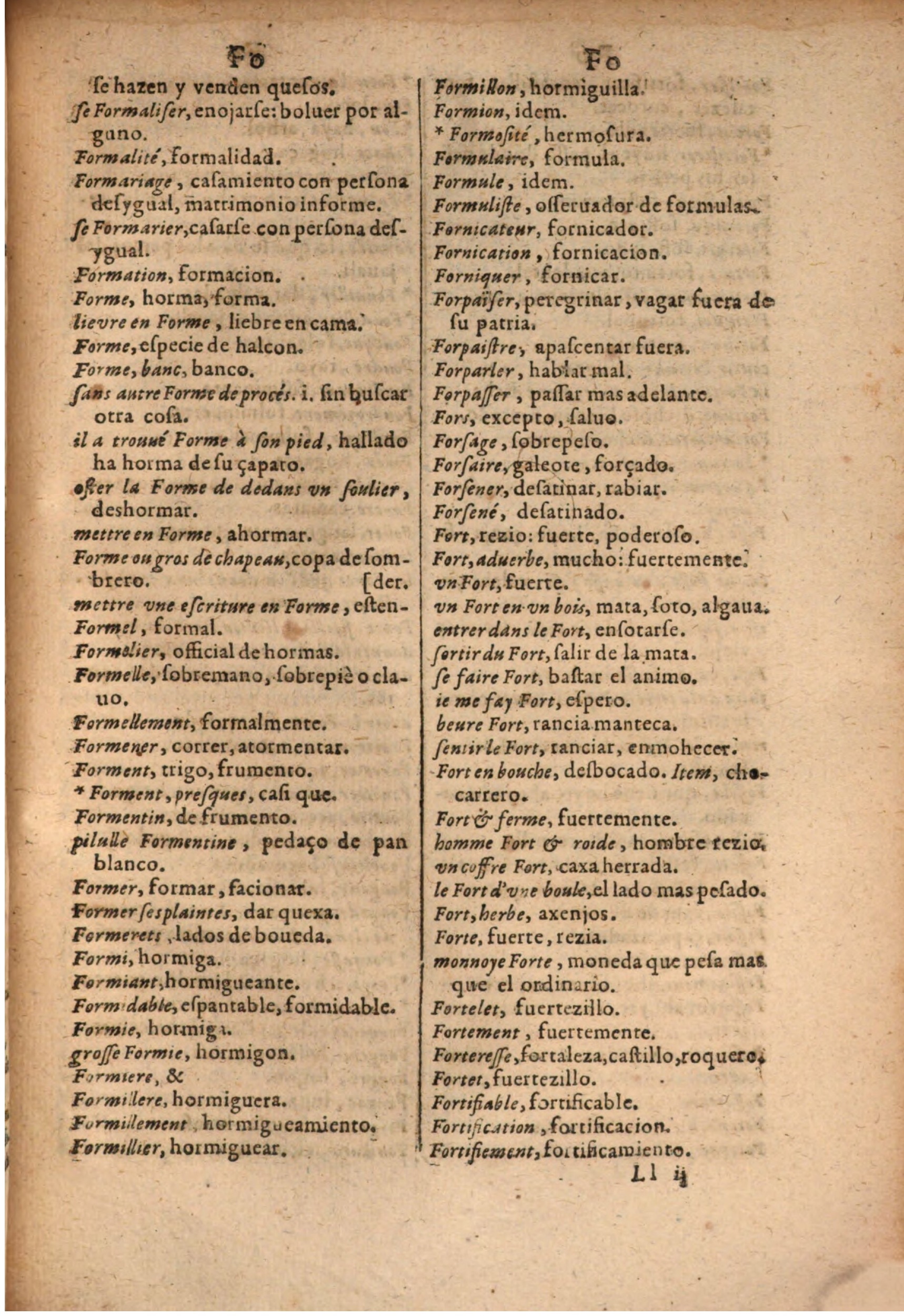 1645 - A. de Sommaville et A. Courbé - Trésor des deux langues espagnole et française (Seconde partie) - BSB Munich