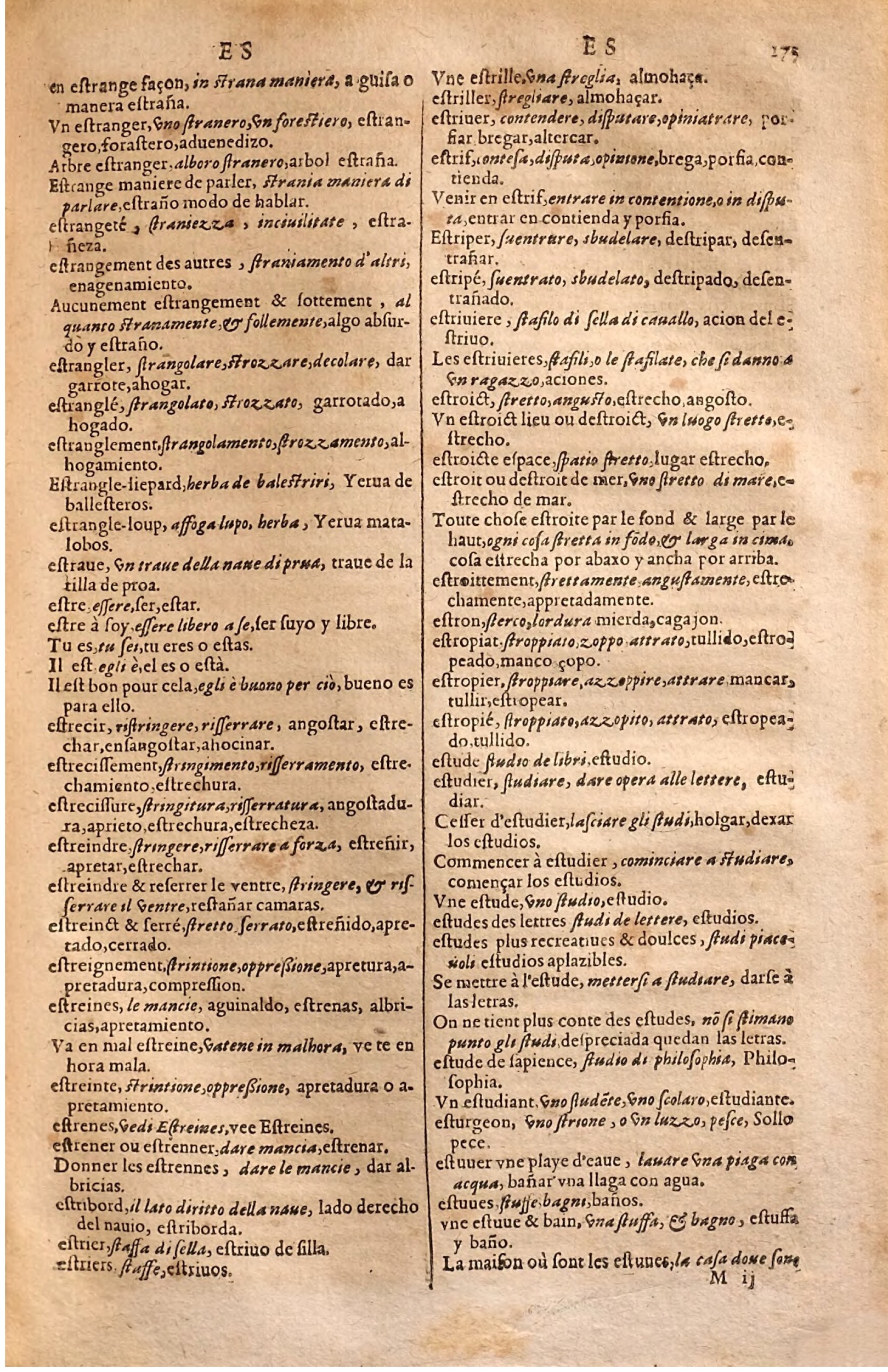 1627 - Jacques Crespin - Trésor des trois langues (Seconde partie) - Regensburg