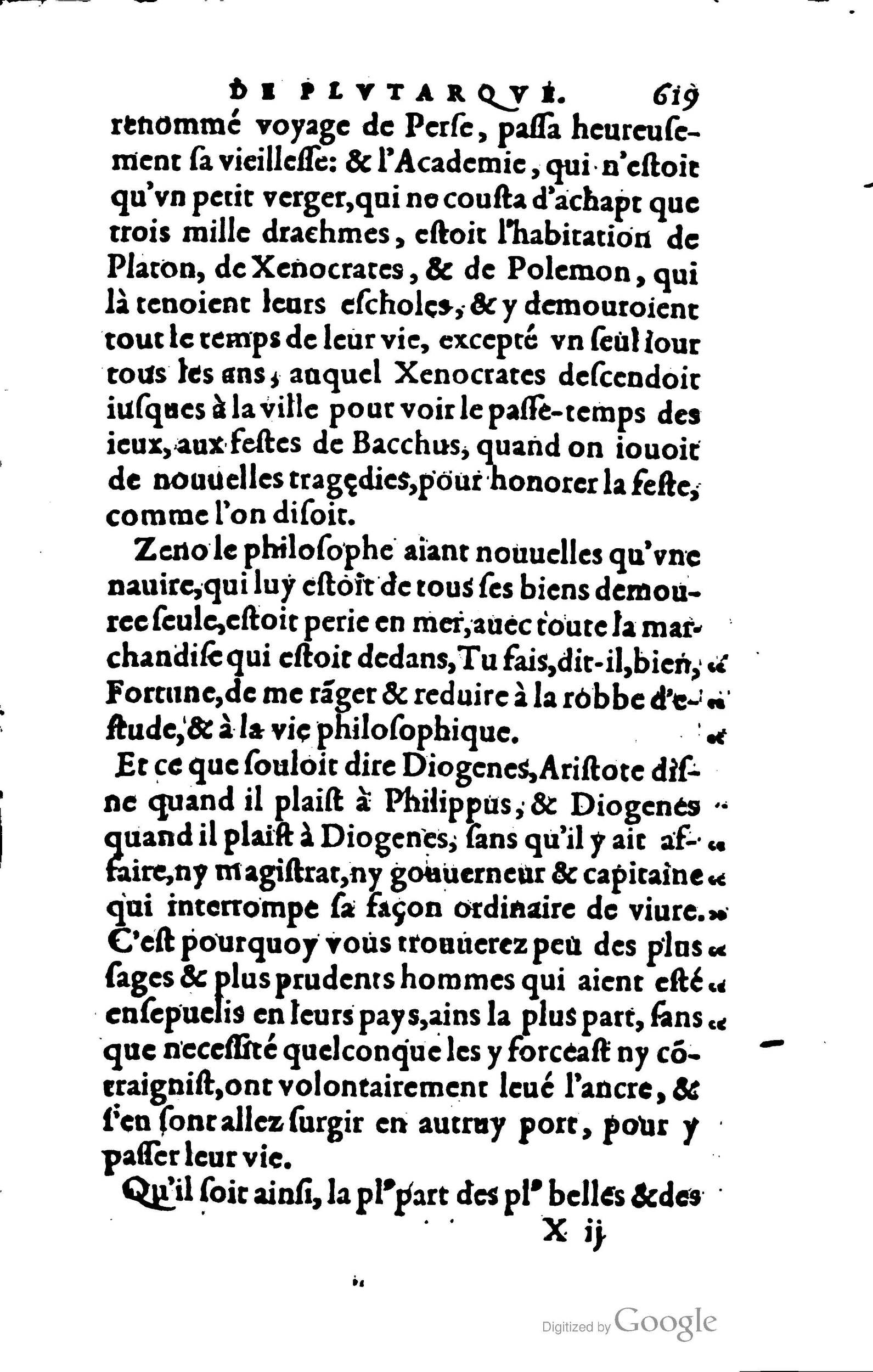 1578 - Jean Poupy - Trésor des morales de Plutarque - BSB Munich