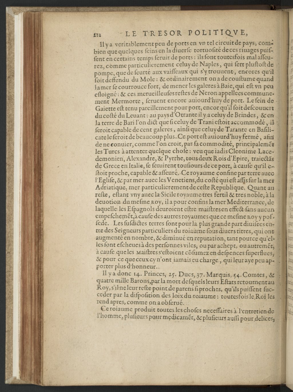 1608 - Nicolas Du Fossé - Trésor politique - BnF Tolbiac
