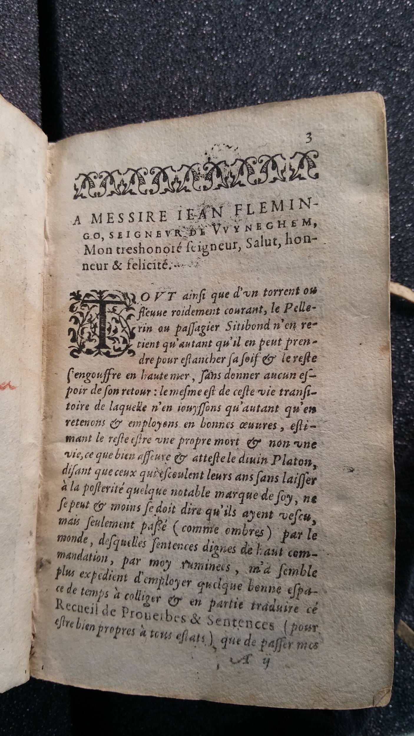 1582 - Nicolas Bonfons - Trésor de sentences dorées - Lucerne 1582 - Nicolas Bonfons - Trésor de sentences dorées - Lucerne