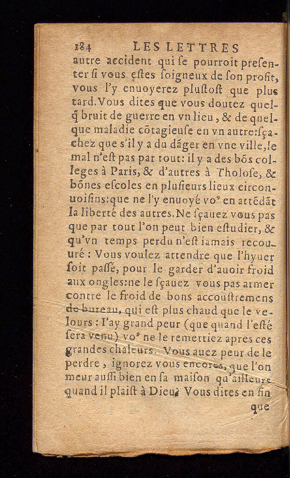 1614 - Barthélemy Vincent - Élite et Trésor des lettres missives - Bâle