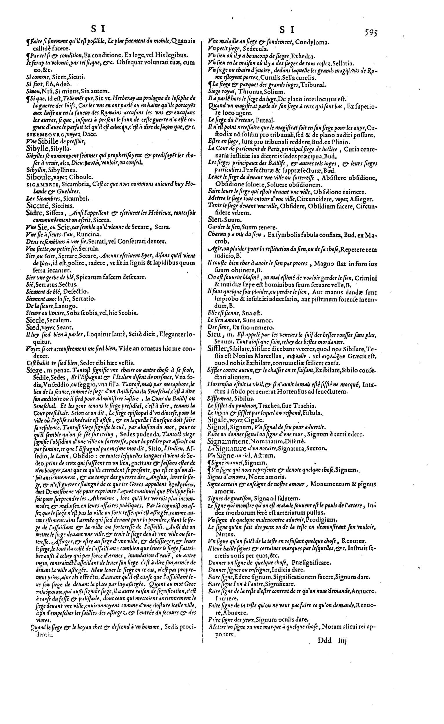 1606 - David Douceur - Trésor de la langue française - BM Lyon 1606 - David Douceur - Trésor de la langue française - BM Lyon