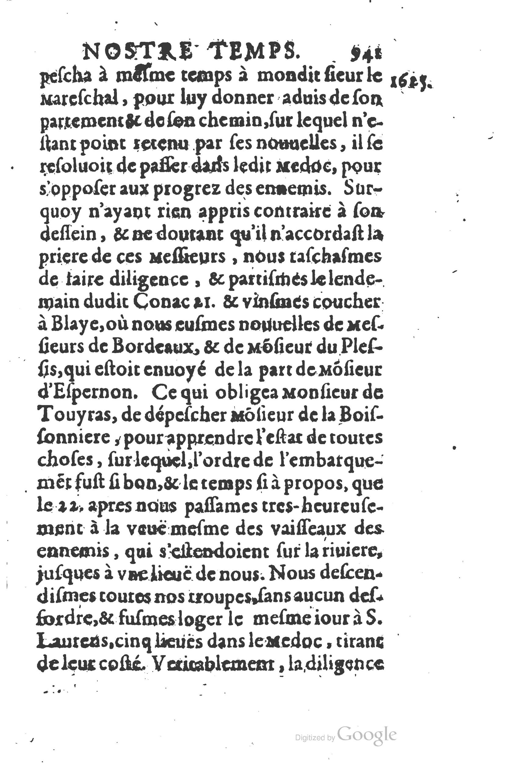 1626 - Joseph Bouillerot - Trésor de l’histoire générale de notre temps - BSB Munich