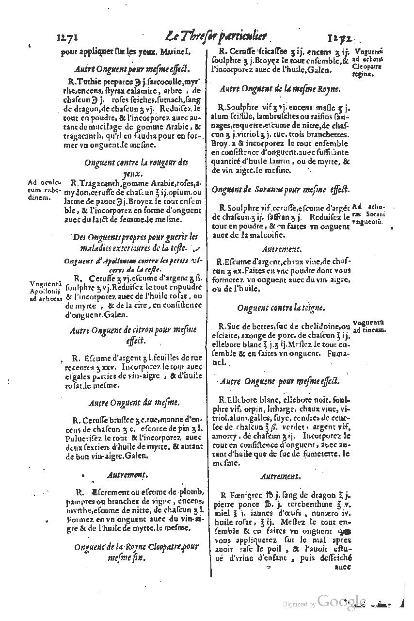 1616 - Étienne Gamonet - Grand trésor ou dispensaire - BSB Munich