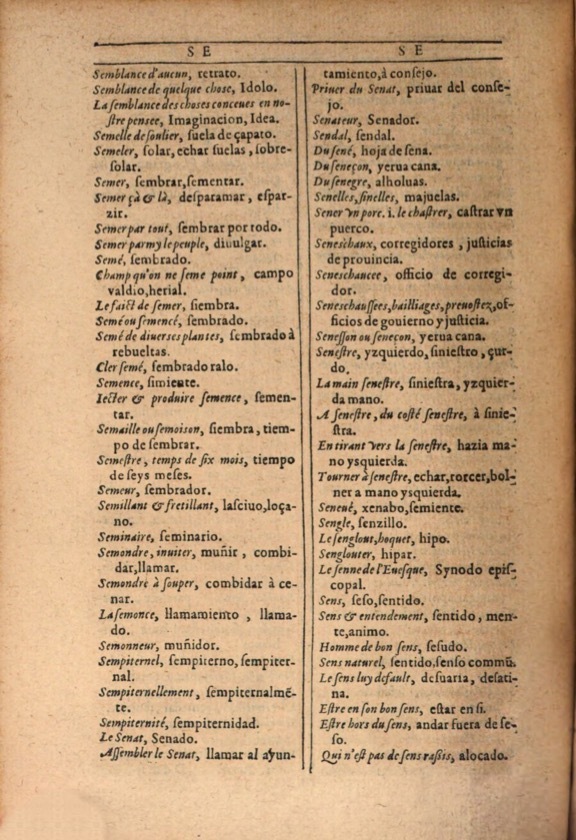 1607 - Marc Orry - Trésor des deux langues espagnole et française (Première et Seconde parties) - ÖNB Wien