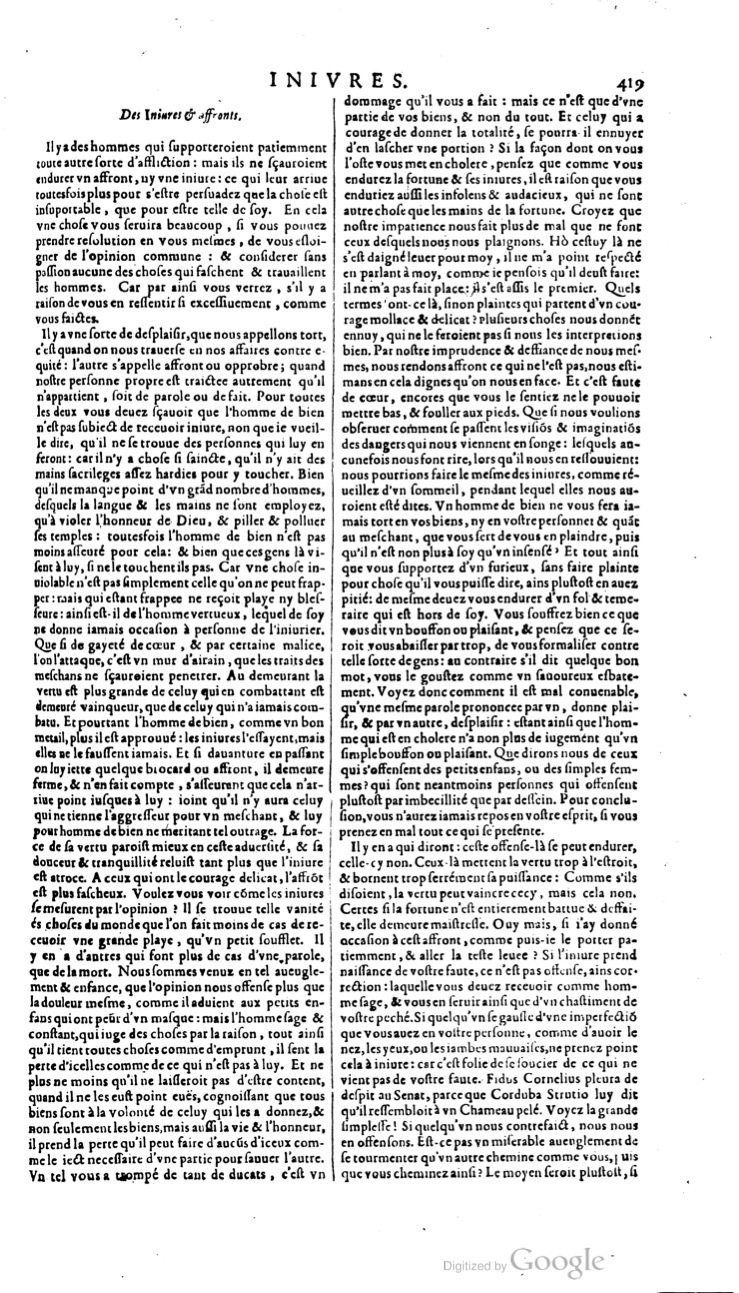 1629 - Veuve Nicolas Buon - Trésor du droit français (21754 T. 2) - BM Lyon