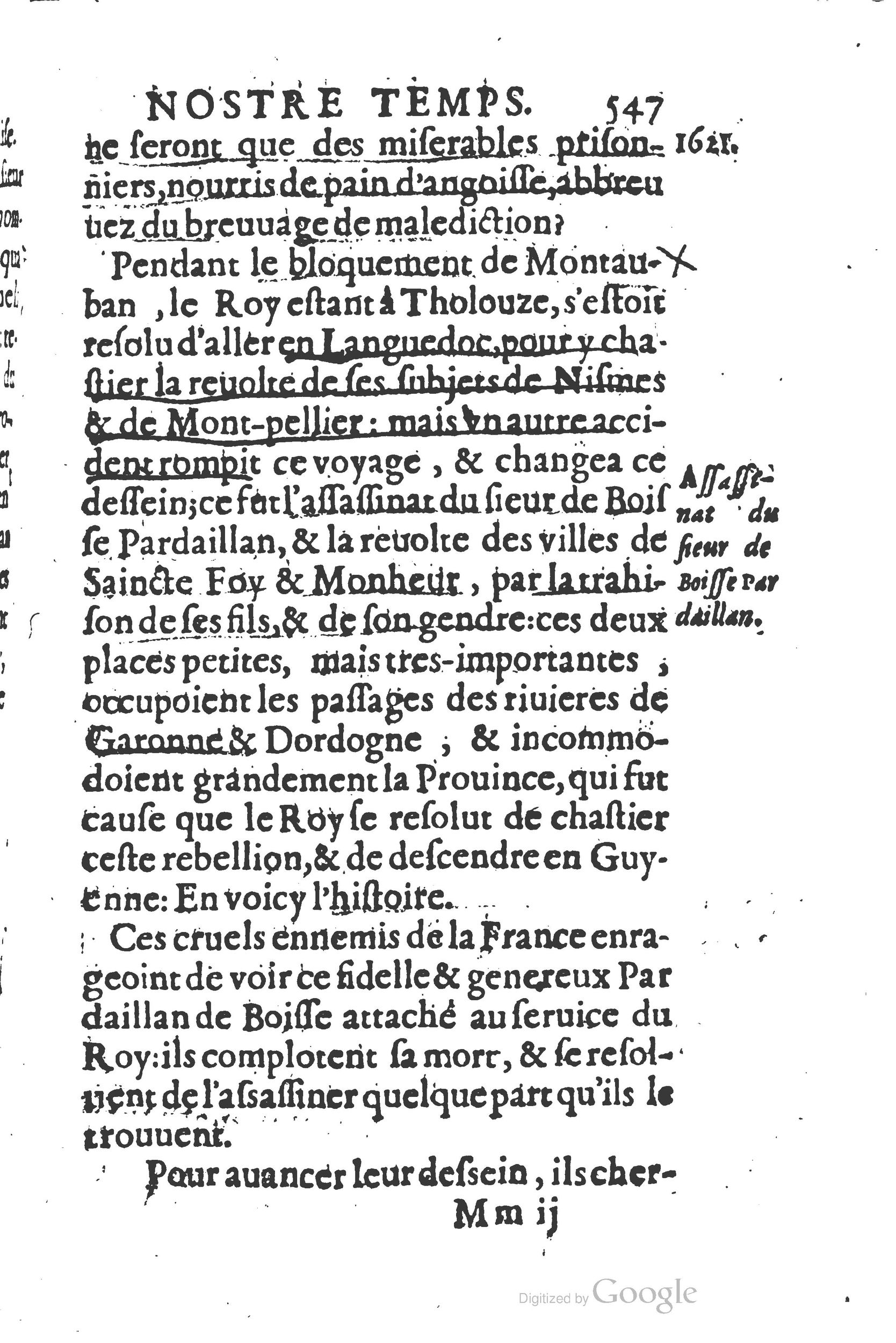 1626 - Joseph Bouillerot - Trésor de l’histoire générale de notre temps - BSB Munich