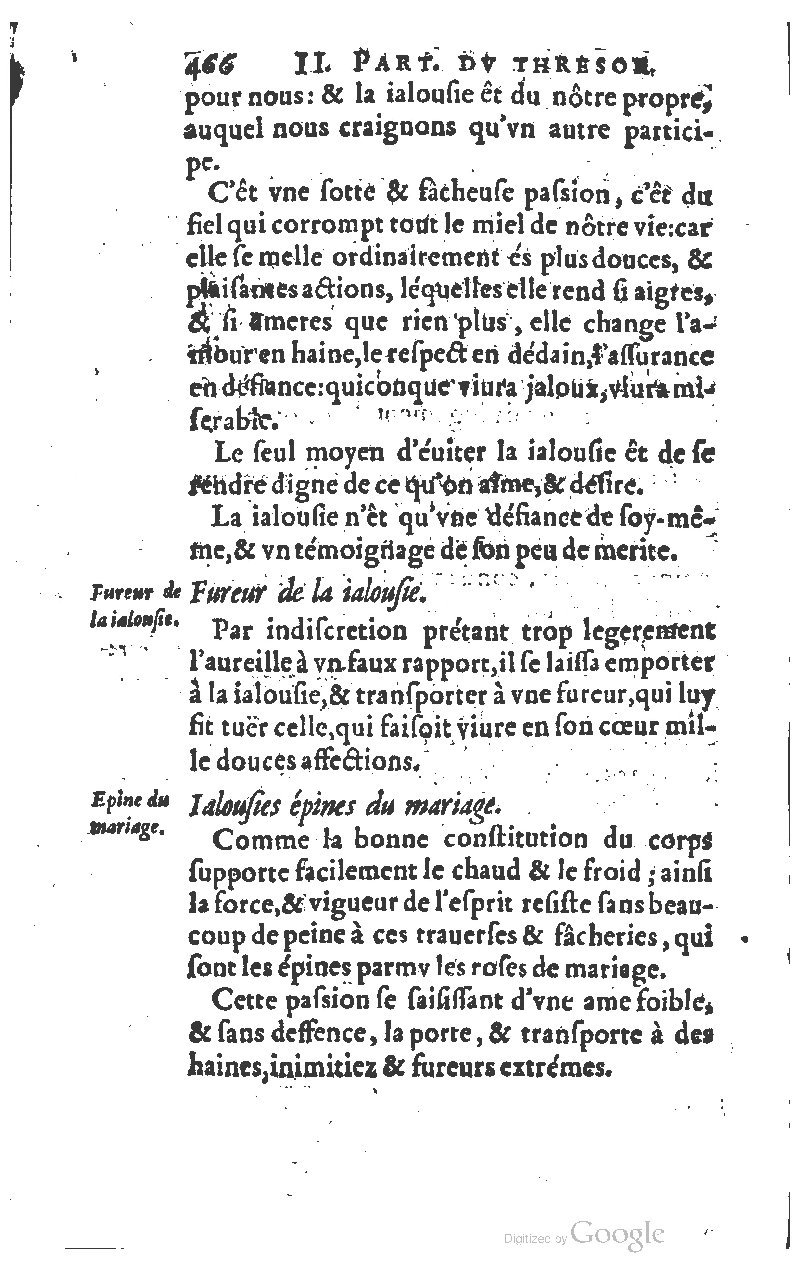1610 - Louis Coste - Trésor de l’éloquence française (Seconde partie) - BM Lyon