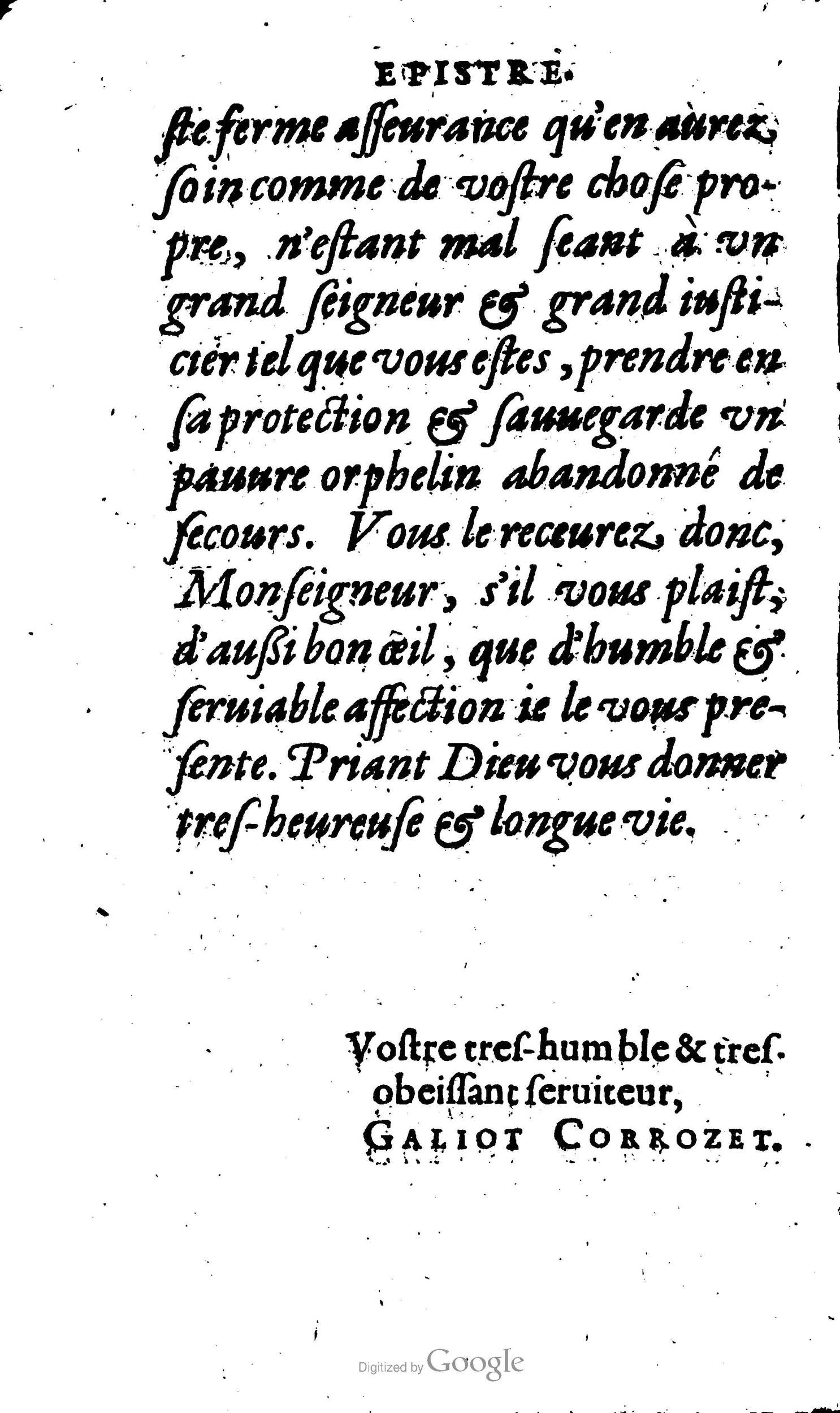1604 - Galiot Corrozet - Trésor des histoires de France - BnF Arsenal