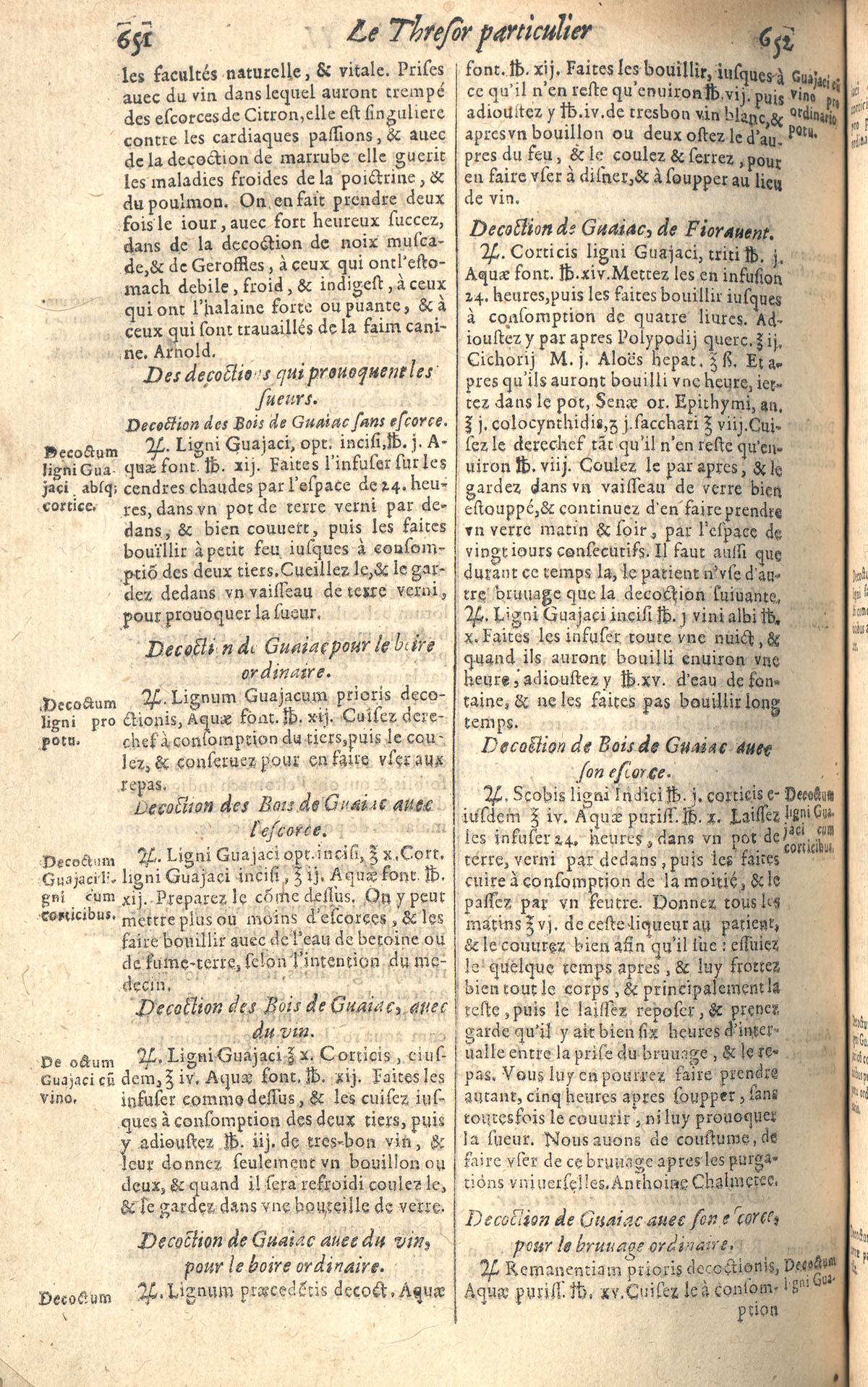 1610 - Étienne Gamonet - Grand Trésor ou dispensaire - CESR Tours