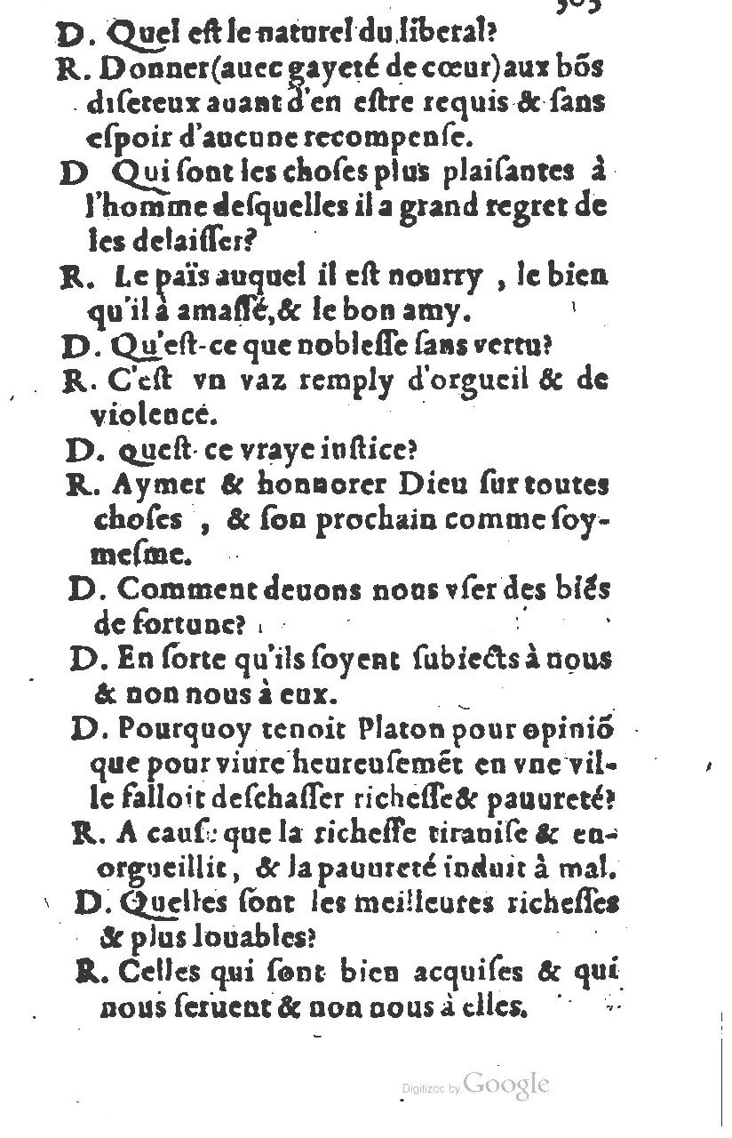 1581 - Nicolas Bonfons  - Trésor des sentences dorées - Princeton