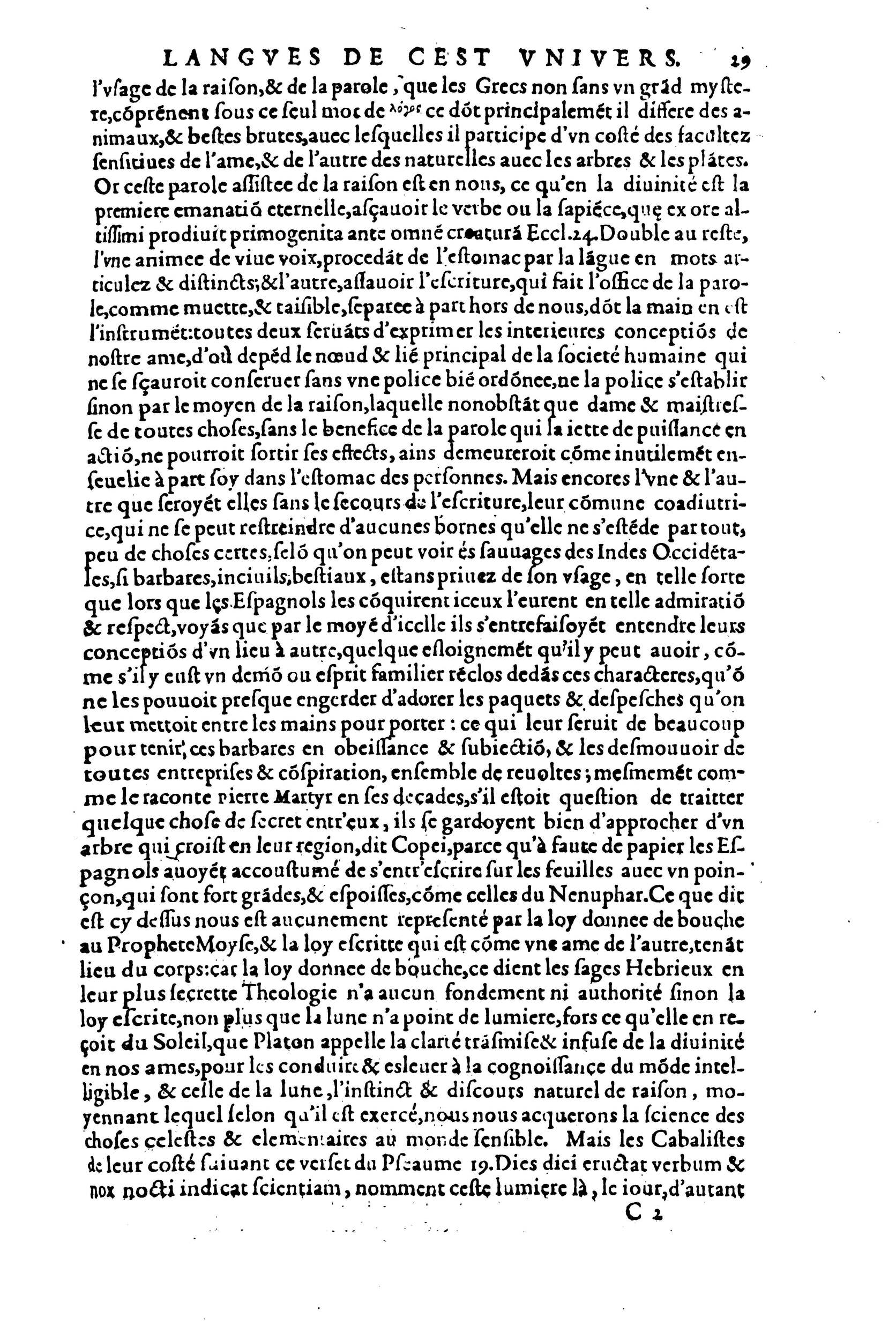 1619 - SHC - Trésor de l’histoire des langues de cet univers - BSB Munich