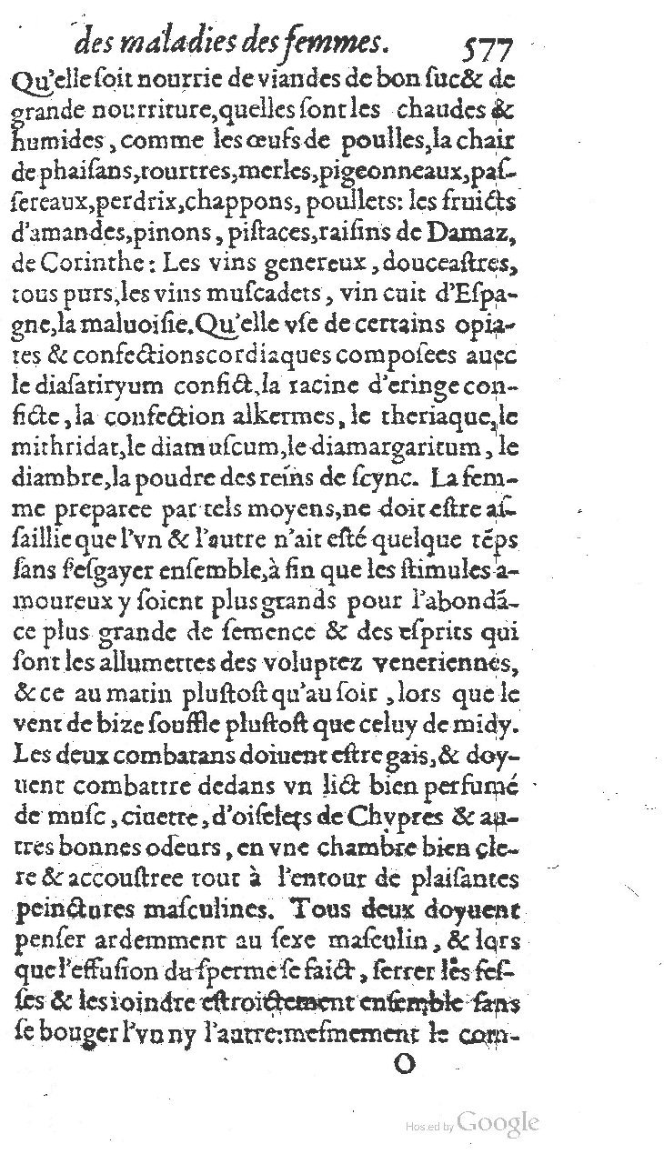 1585 - Jacques du Puis - Trésor des remèdes secrets pour les maladies des femmes - BnF