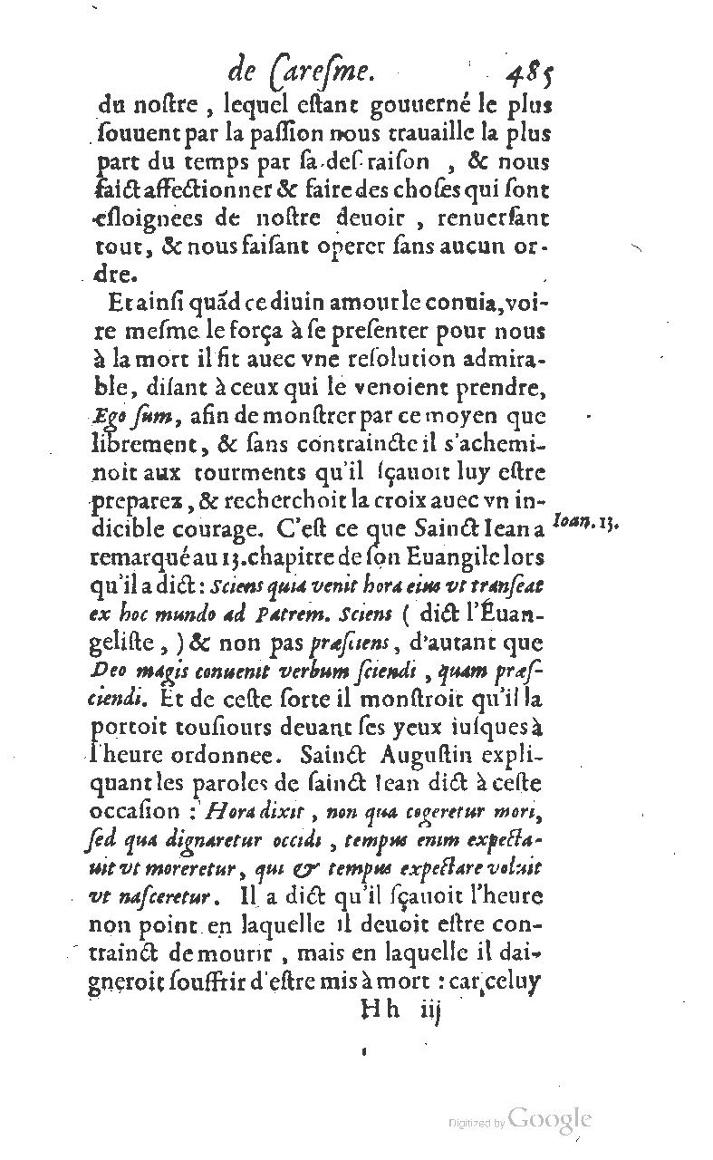 1607 - Nicolas Du Fossé - Trésor quadragésimal - T 01 - BM Lyon