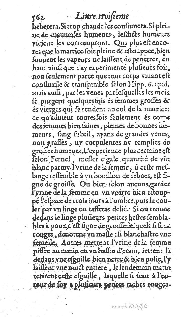 1585 - Jacques du Puis - Trésor des remèdes secrets pour les maladies des femmes - BnF