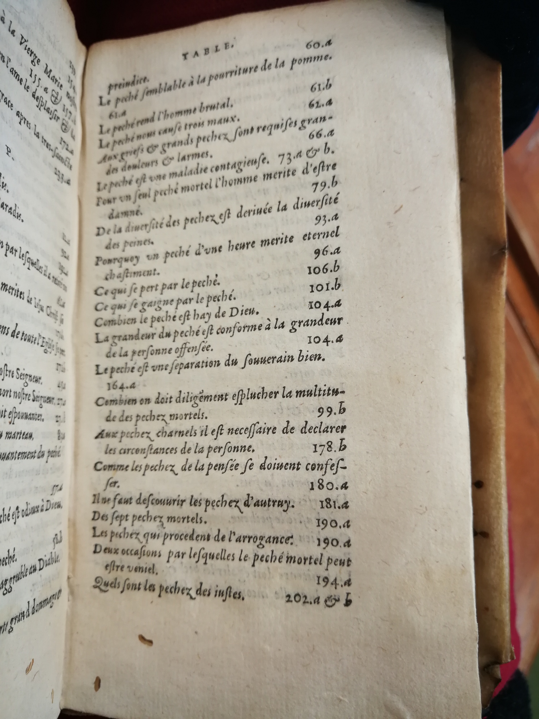 1596 - Guillaume Chaudière - Trésor de toutes les œuvres spirituelles du révérend Père F. Louis de Grenade - BM Tours