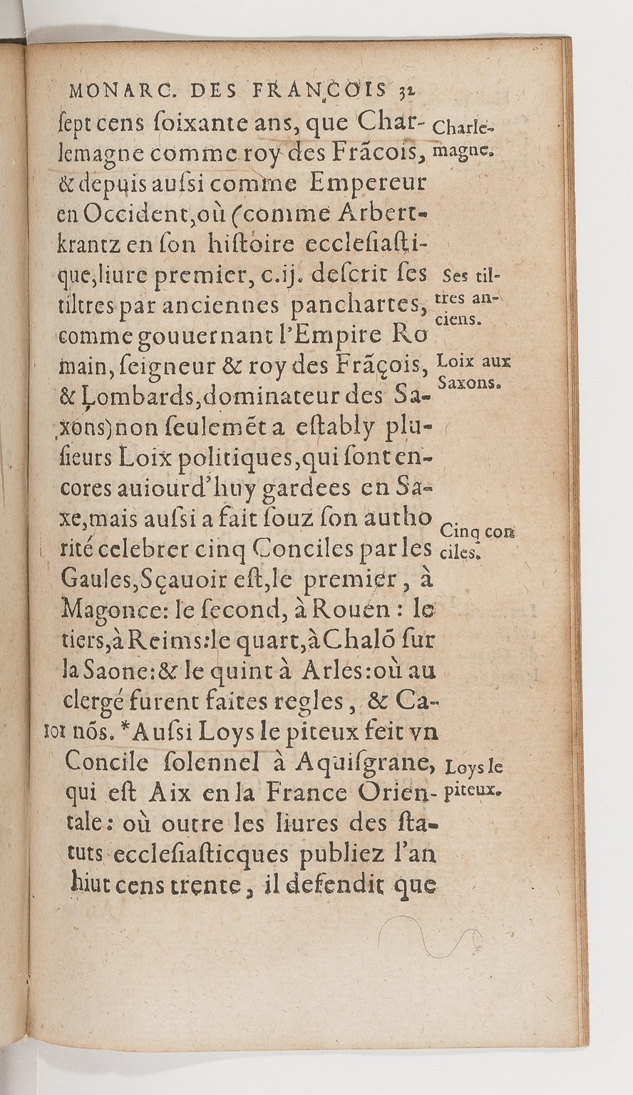 1583 - Galiot Corrozet - Trésor des histoires de France - BnF