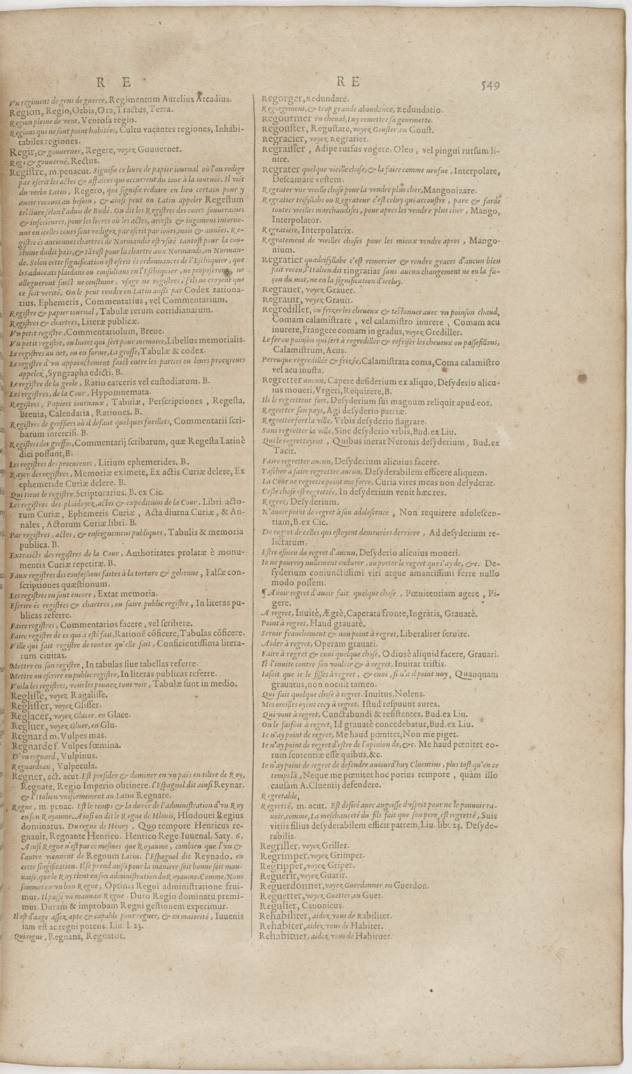 1606 - David Douceur - Trésor de la langue française - BnF