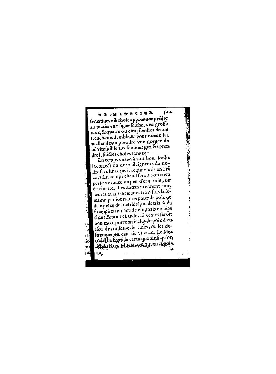 1578 - Benoît Rigaud - Trésor de médecine tant théorique que pratique - BnF