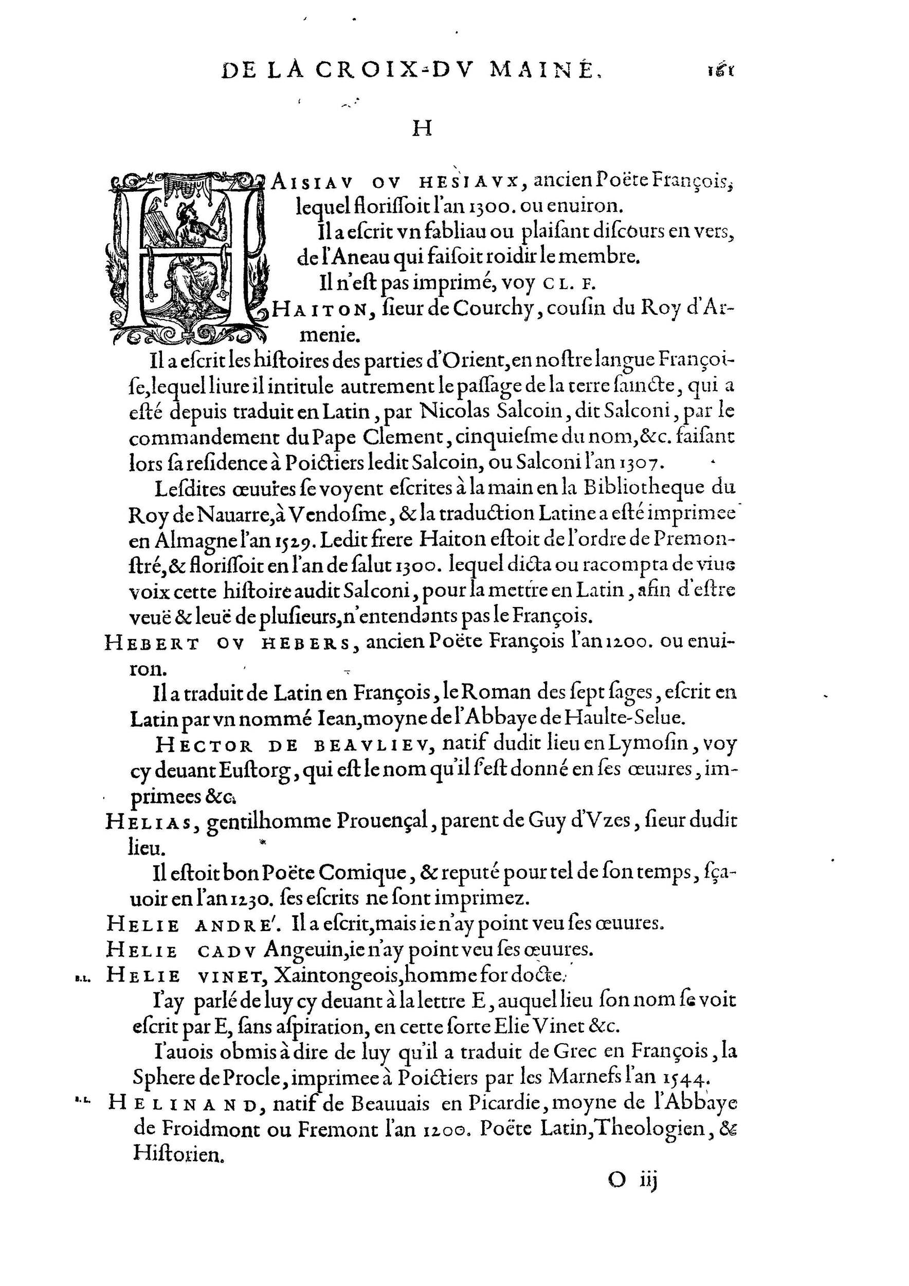 1584 - Abel L&#039;Angelier - Bibliothèques françaises - BnF