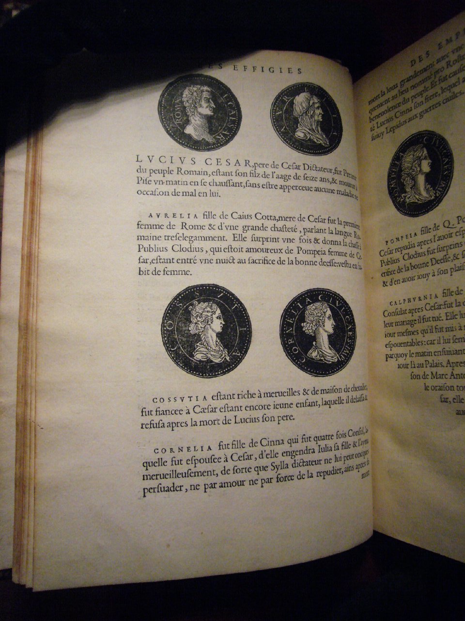 1553 - Jacopo Strada et Thomas Guérin - Épitome du Trésor des antiquités - BnF