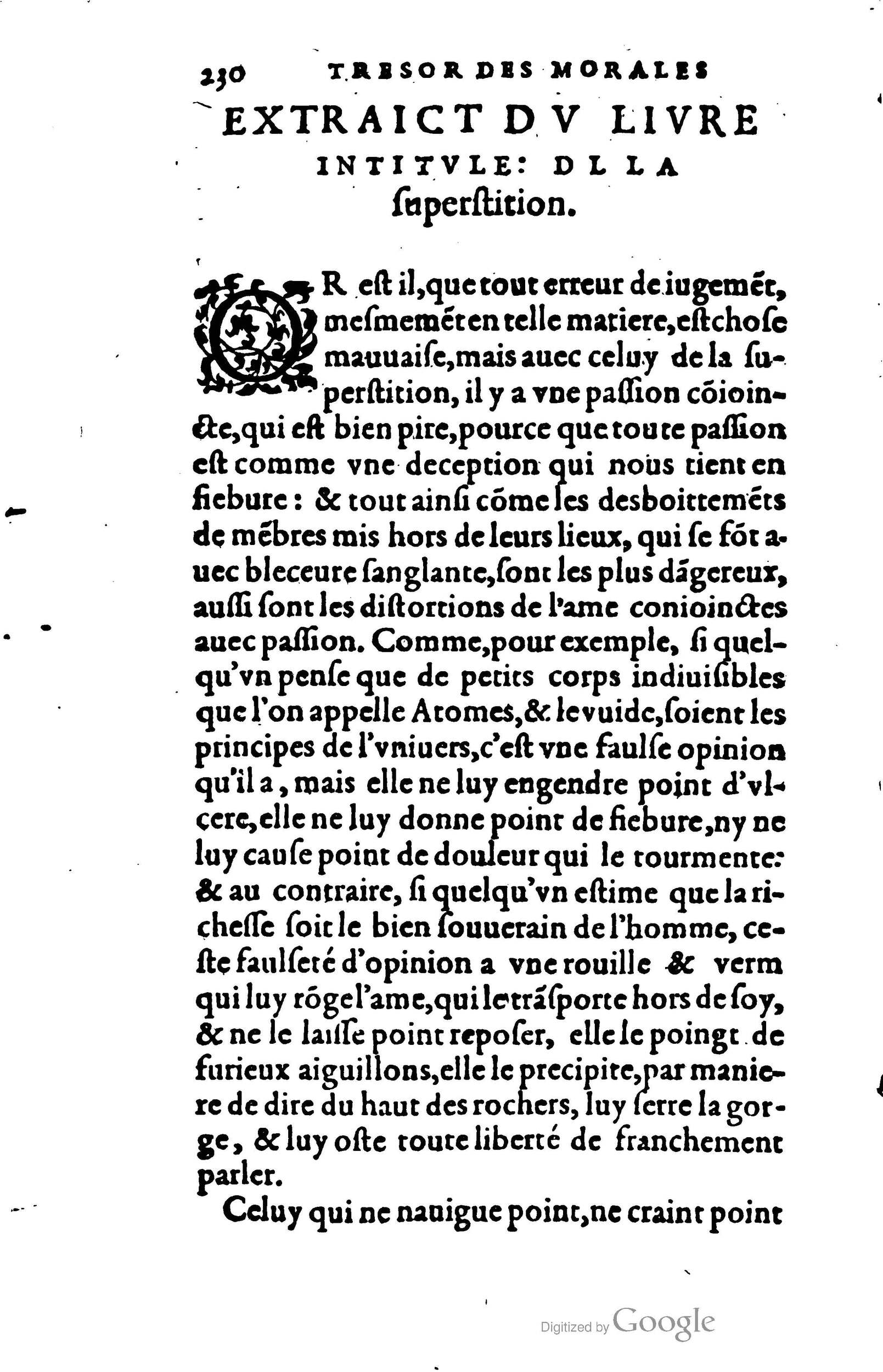 1578 - Jean Poupy - Trésor des morales de Plutarque - BSB Munich