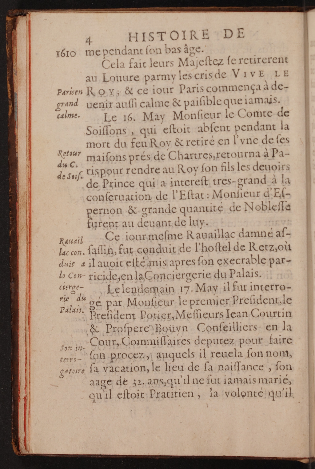 1624 - Joseph Bouillerot - Trésor de l’histoire générale de notre temps - BnF Arsenal 1624 - Joseph Bouillerot - Trésor de l’histoire générale de notre temps - BnF Arsenal