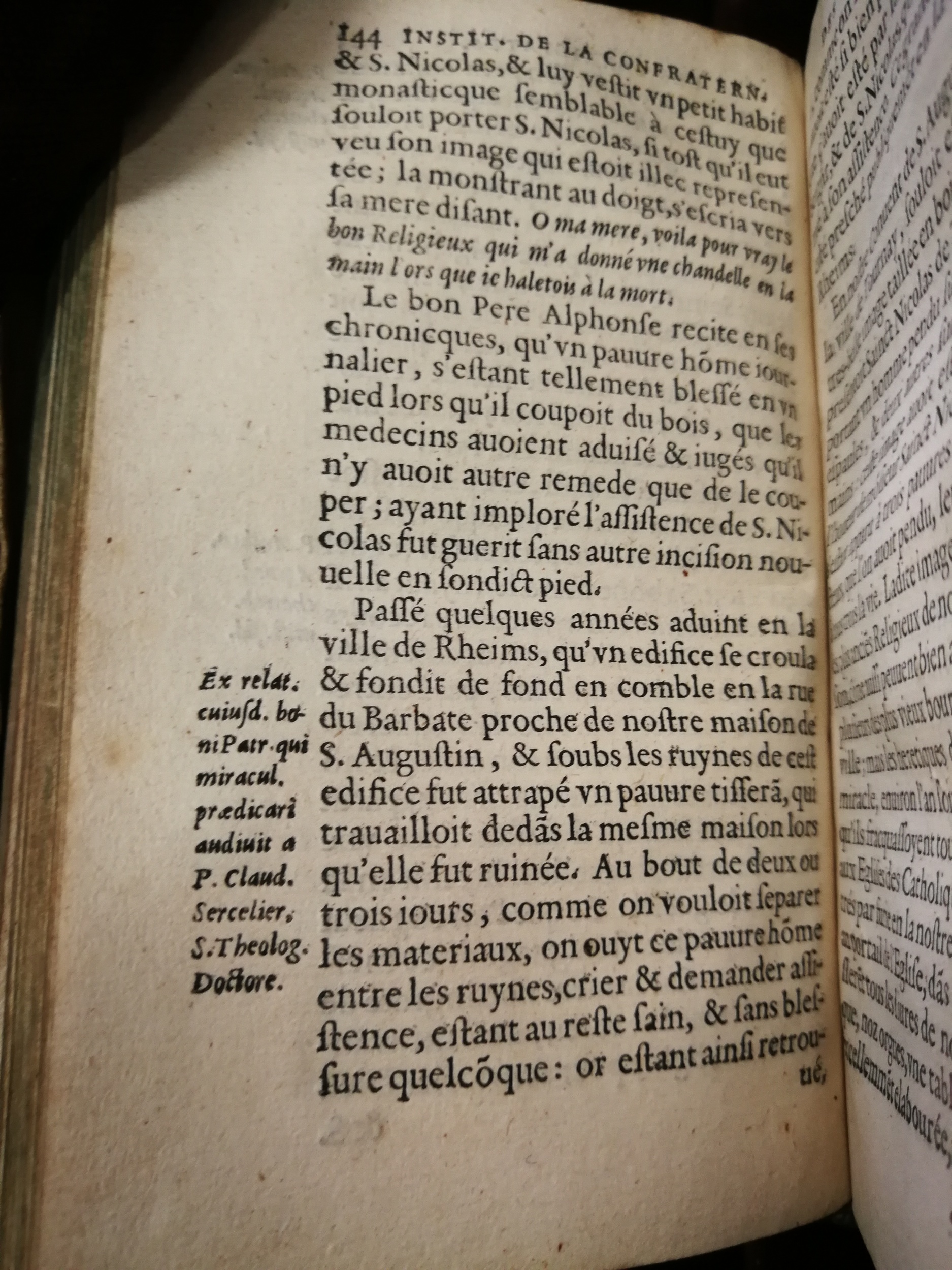 1611 - Christian Ouwerx - Trésor ou reliquaire d’honneur de Jésus Christ et de ses saints - BU Lille 1611 - Christian Ouwerx - Trésor ou reliquaire d’honneur de Jésus Christ et de ses saints - BU Lille