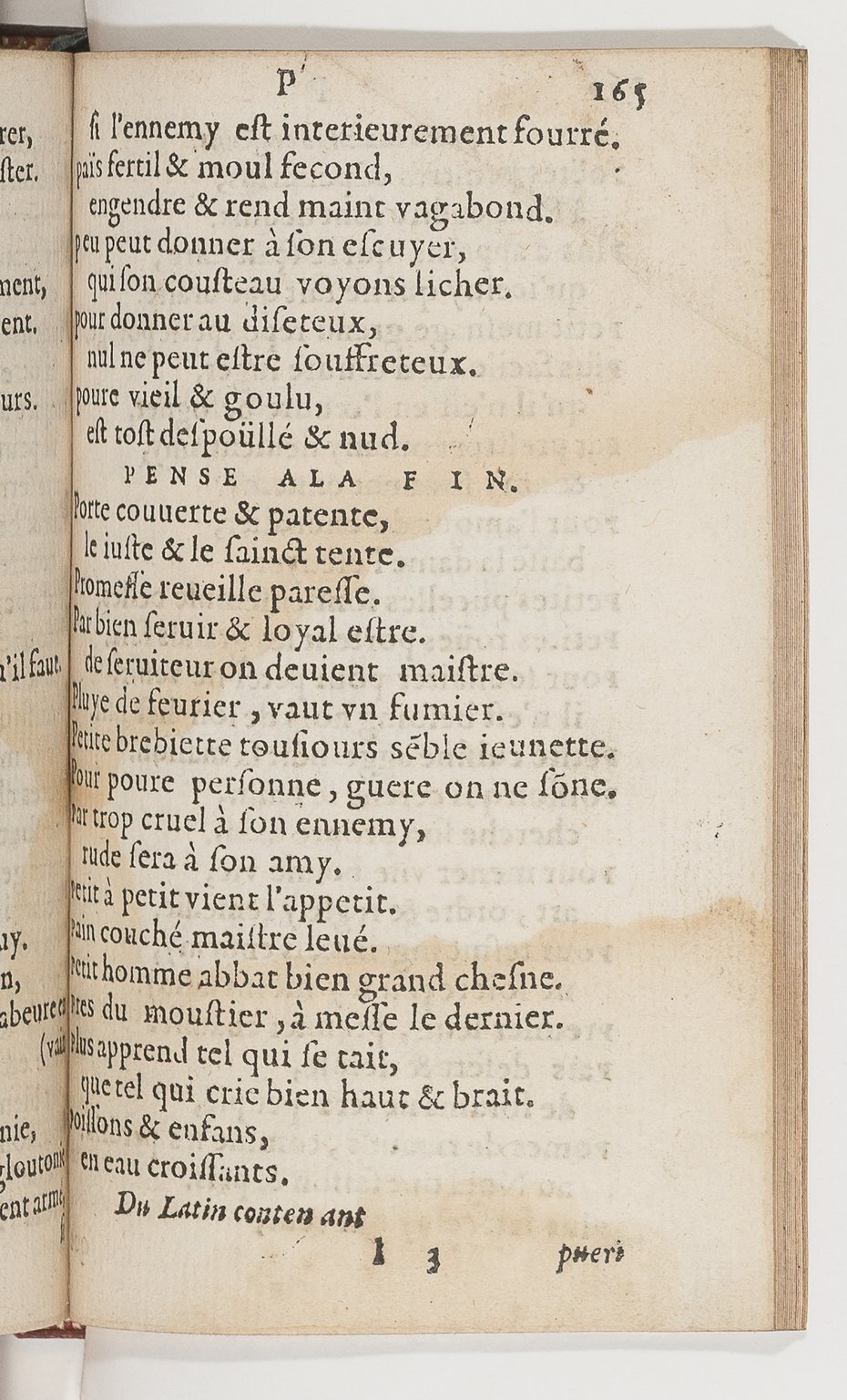 1577 - Jean d’Ogerolles - Trésor de sentences dorées - BnF Arsenal