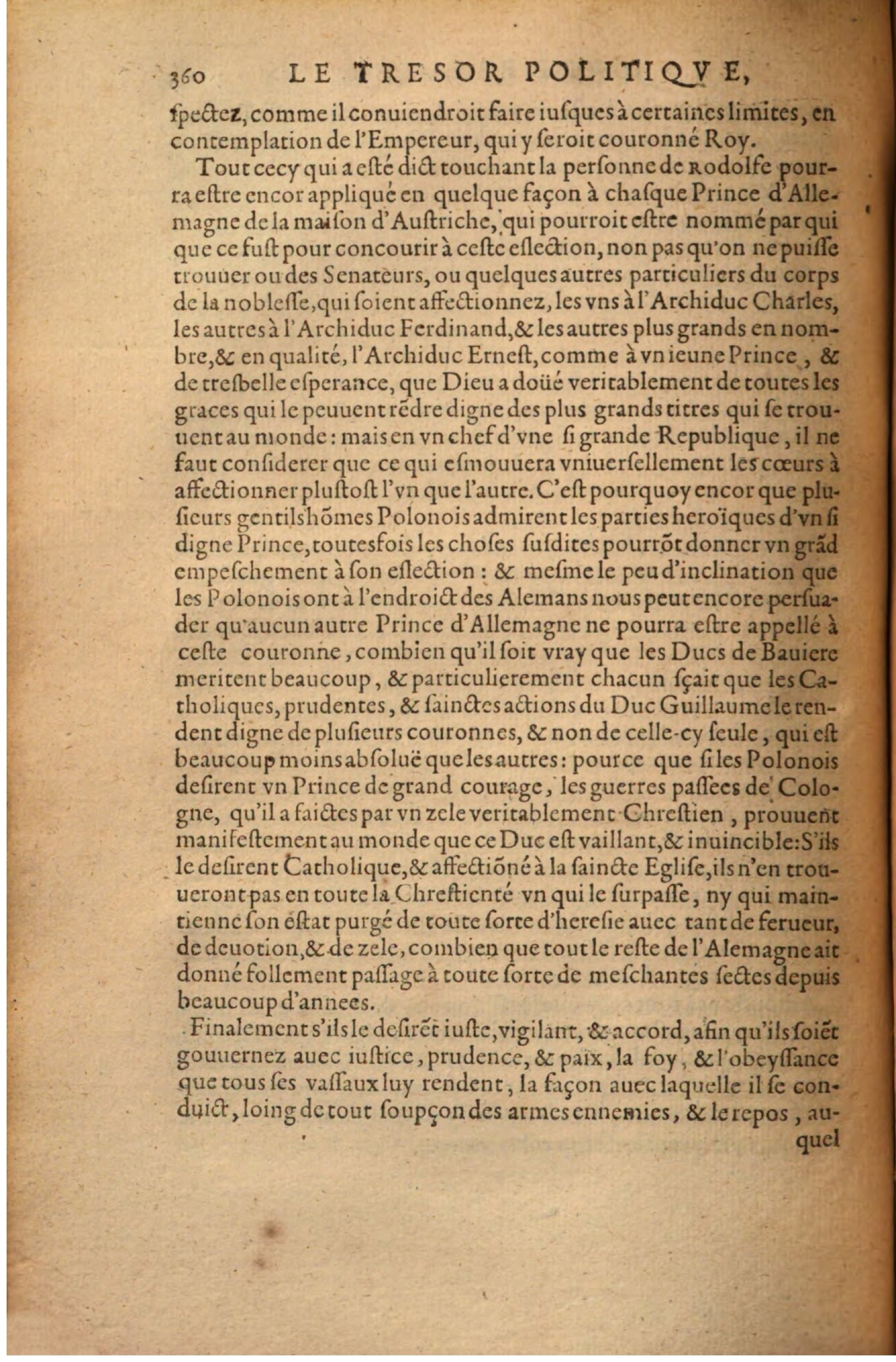 1608 - Thierry Rolin - Trésor politique - Augsbourg