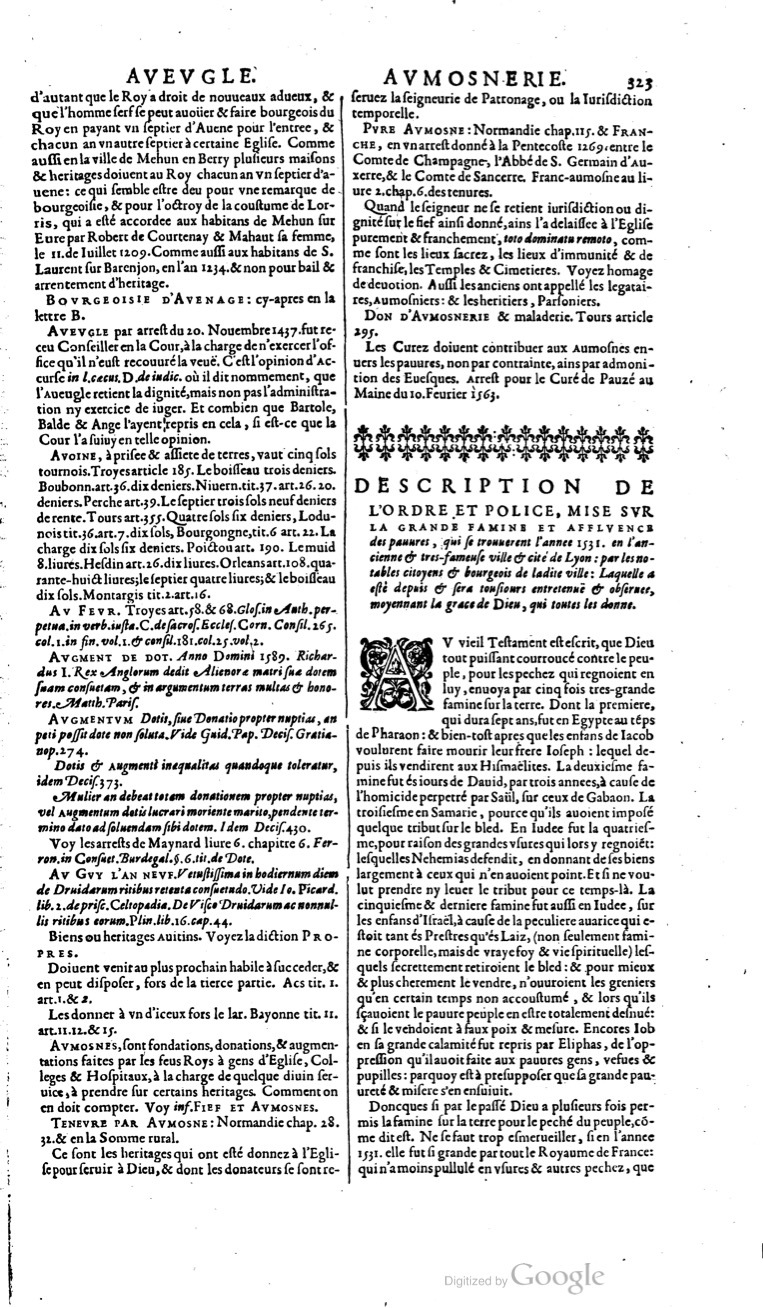 1629 - Veuve Nicolas Buon - Trésor du droit français (21754 T. 1) - BM Lyon