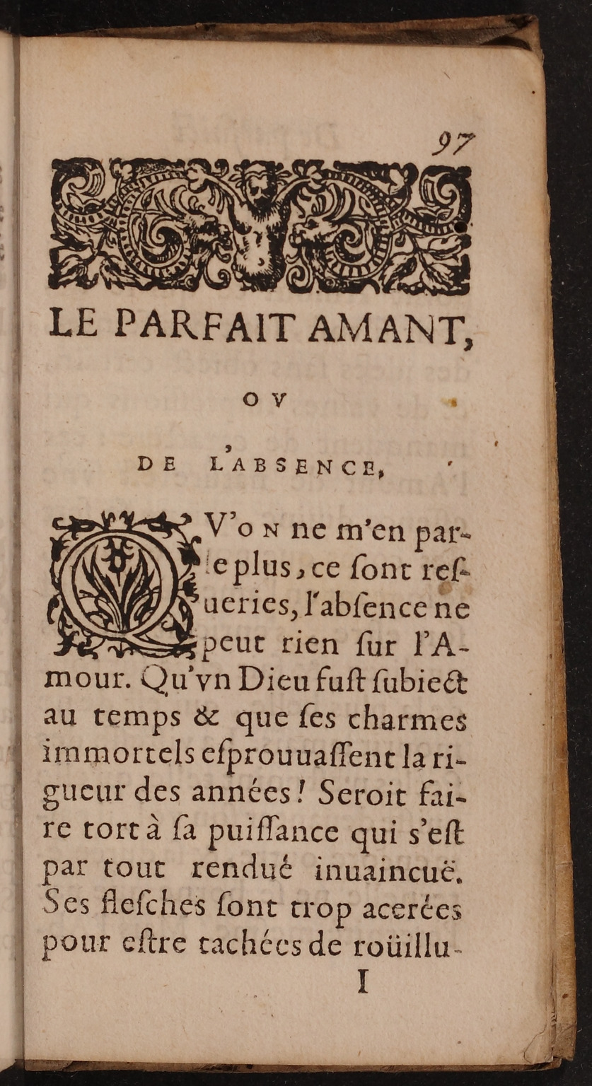 1597 - Matthieu Guillemot - Trésor d’amour - BnF Arsenal