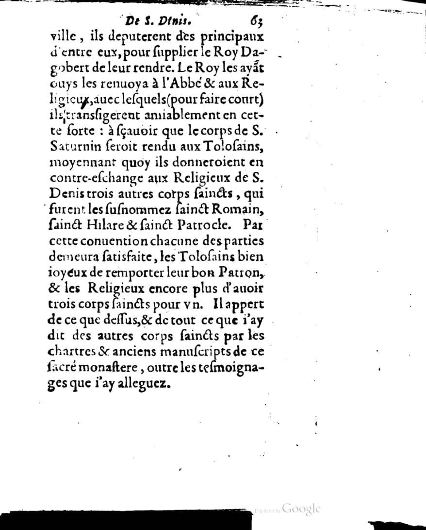 1636 - Jean Billaine - Trésor sacré ou inventaire des saintes reliques - British Library