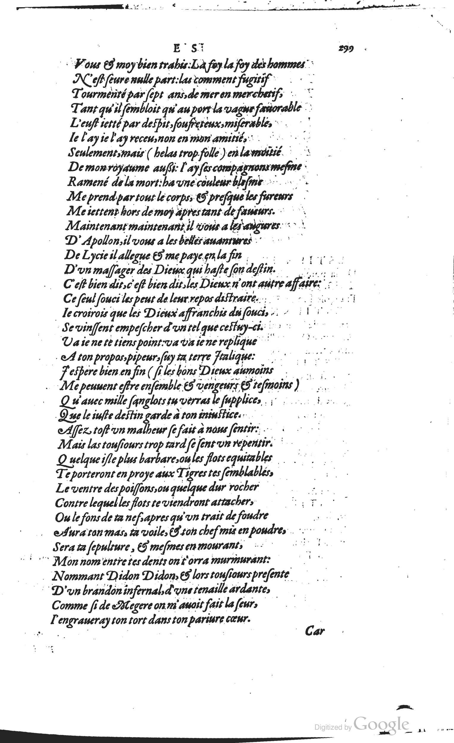 1585 - Barthélemy Honorat - Bibliothèques françaises - BSB Munich