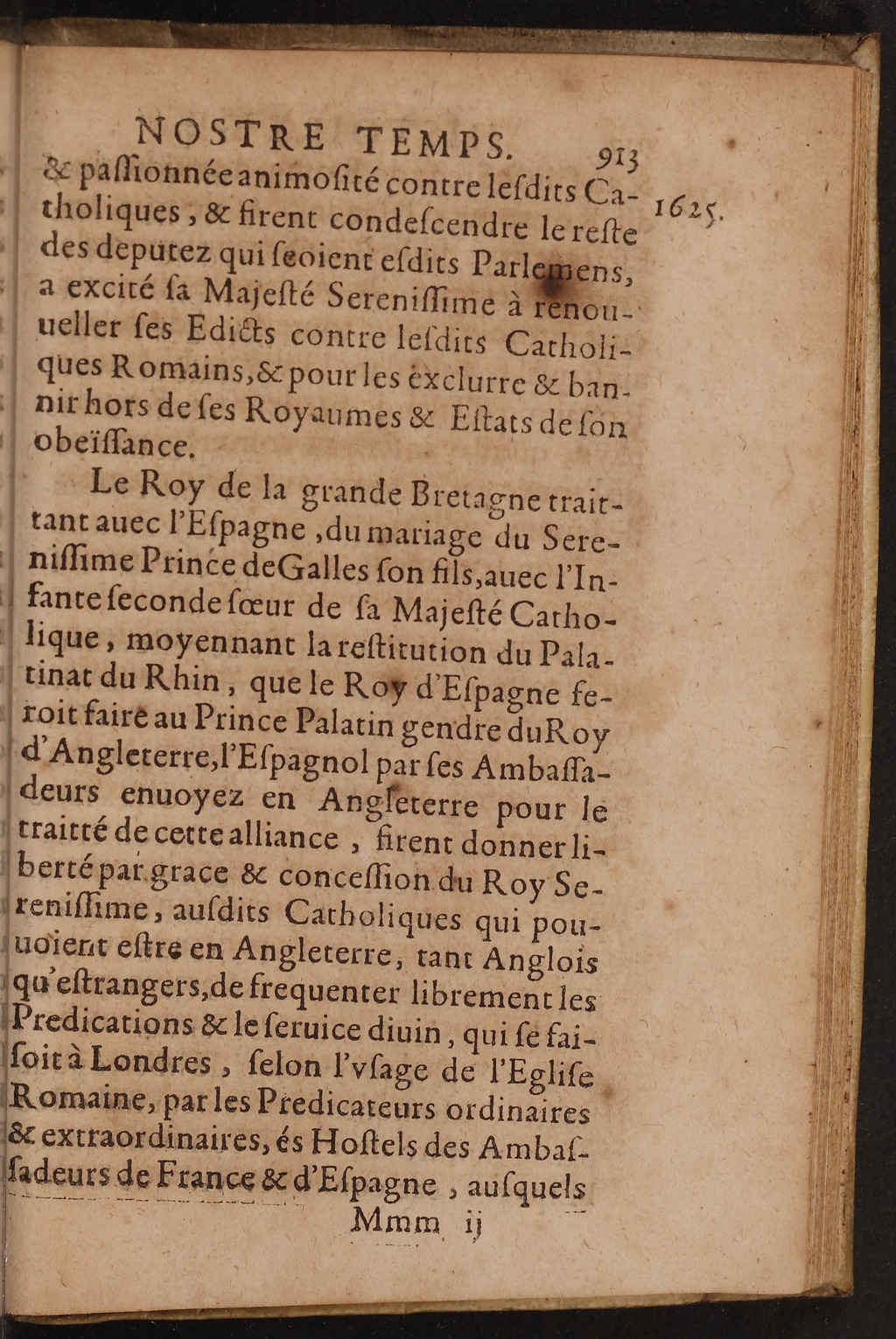 1626 - Joseph Bouillerot - Trésor de l’histoire générale de notre temps - BnF Arsenal