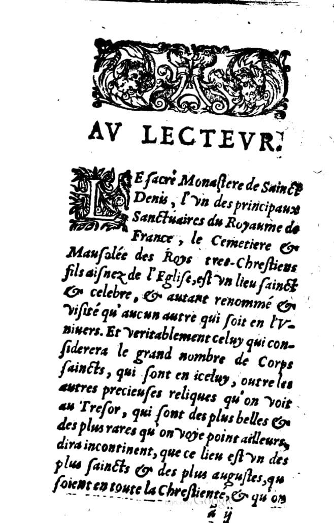 1636 - Jean Billaine - Trésor sacré ou inventaire des saintes reliques - British Library
