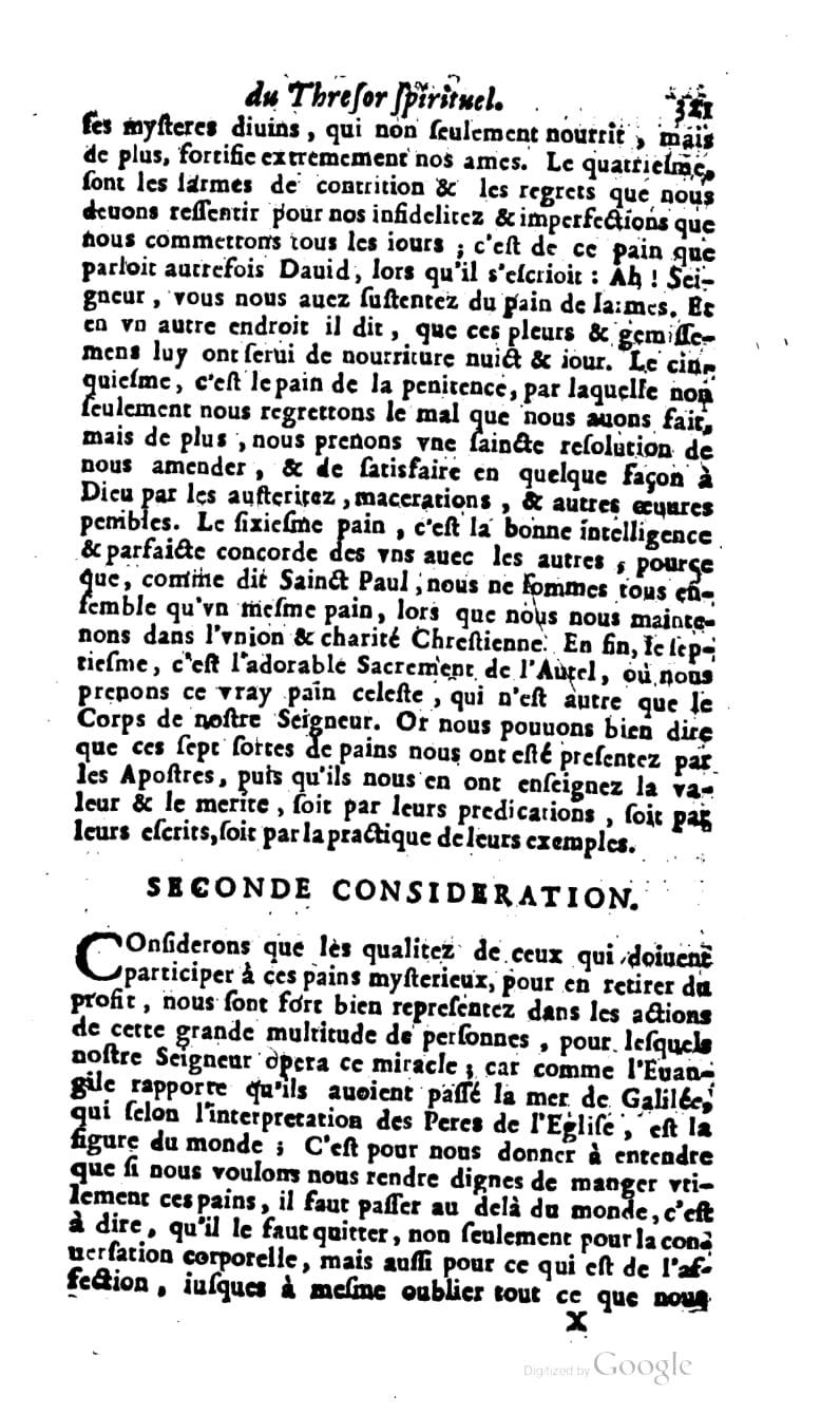 1637 - s.n. - Trésor spirituel des âmes religieuses - BM Lyon