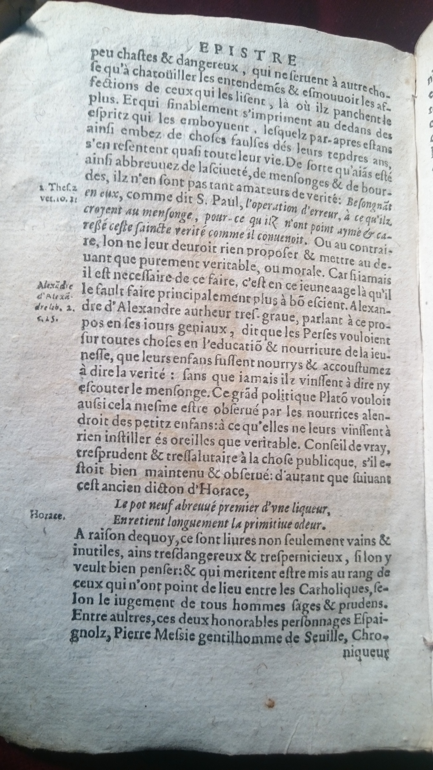 1596 - Jean Bogart - Trésor des faits et dits mémorables des hommes saints et illustres - BM Amiens 1596 - Jean Bogart - Trésor des faits et dits mémorables des hommes saints et illustres - BM Amiens