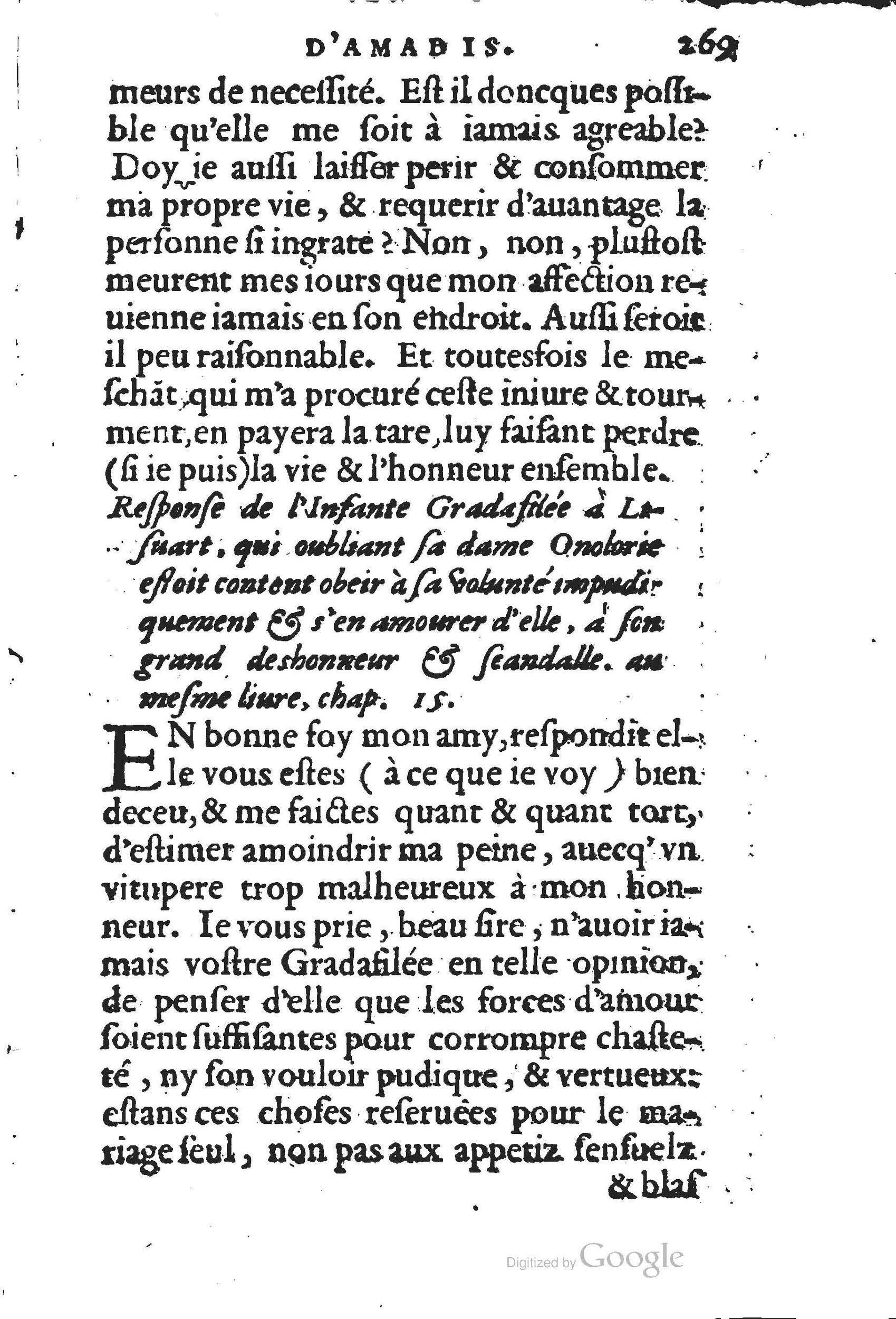 1560 - Jean d’Ogerolles et Gabriel Cotier Lyon - Trésor des Amadis - BSB Munich