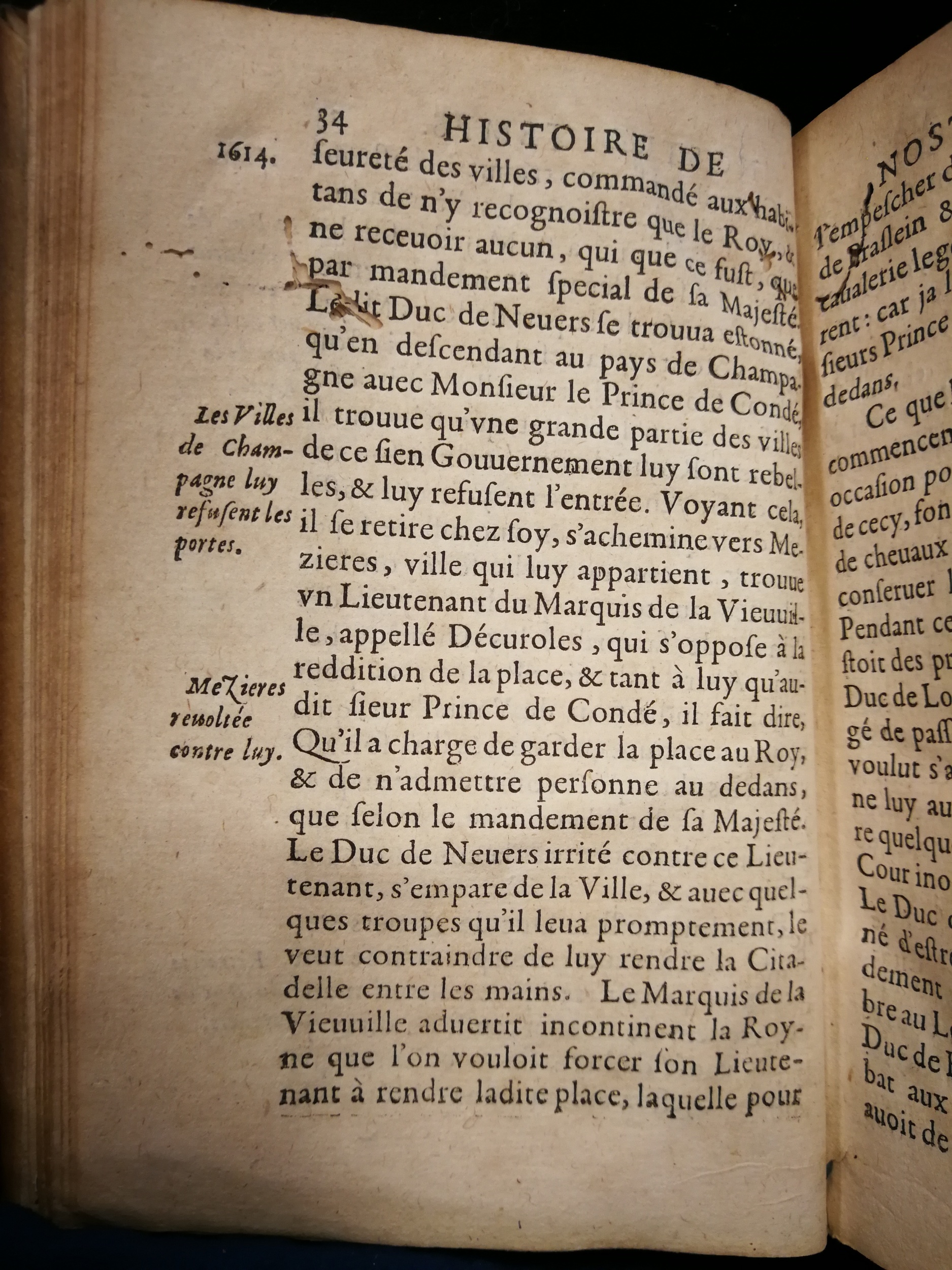 1626 - Joseph Bouillerot - Trésor de l’histoire générale de notre temps - Les Méjanes, Aix-en-Provence