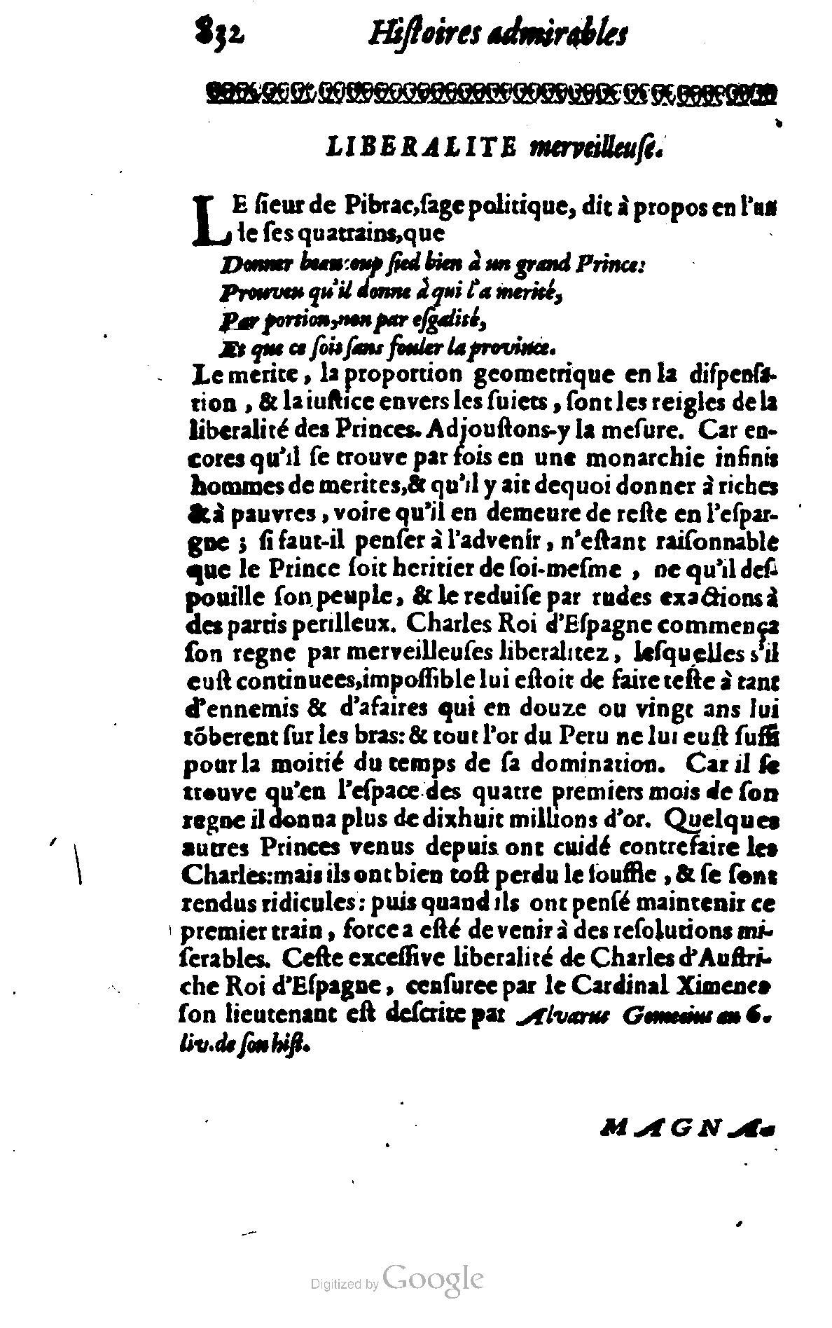 1628 - Jacques Crespin - Trésor d’histoires admirables et mémorables - BSB Munich
