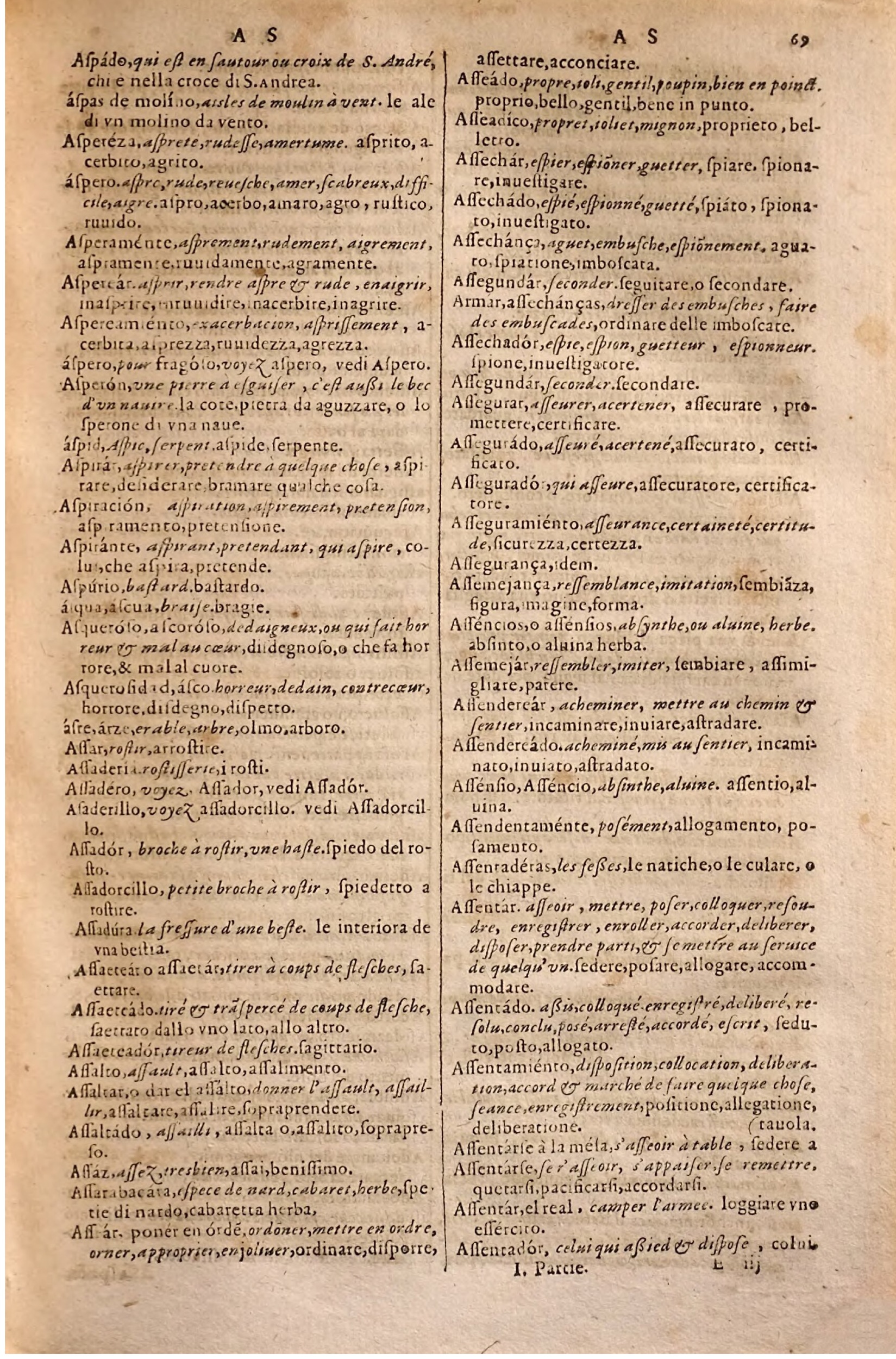 1627 - Jacques Crespin - Trésor des trois langues - Regensburg