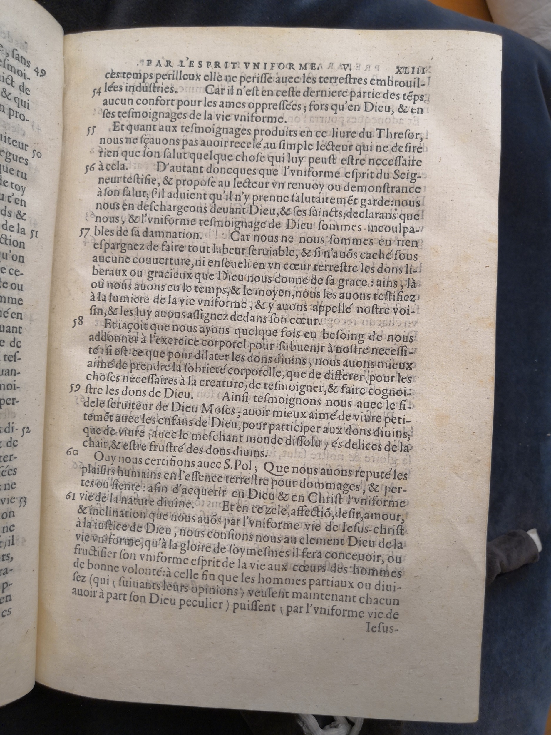 1581c. - Christophe Plantin - Le Livre des témoignages du Trésor caché au champ - Anvers Musée Plantin-Moretus