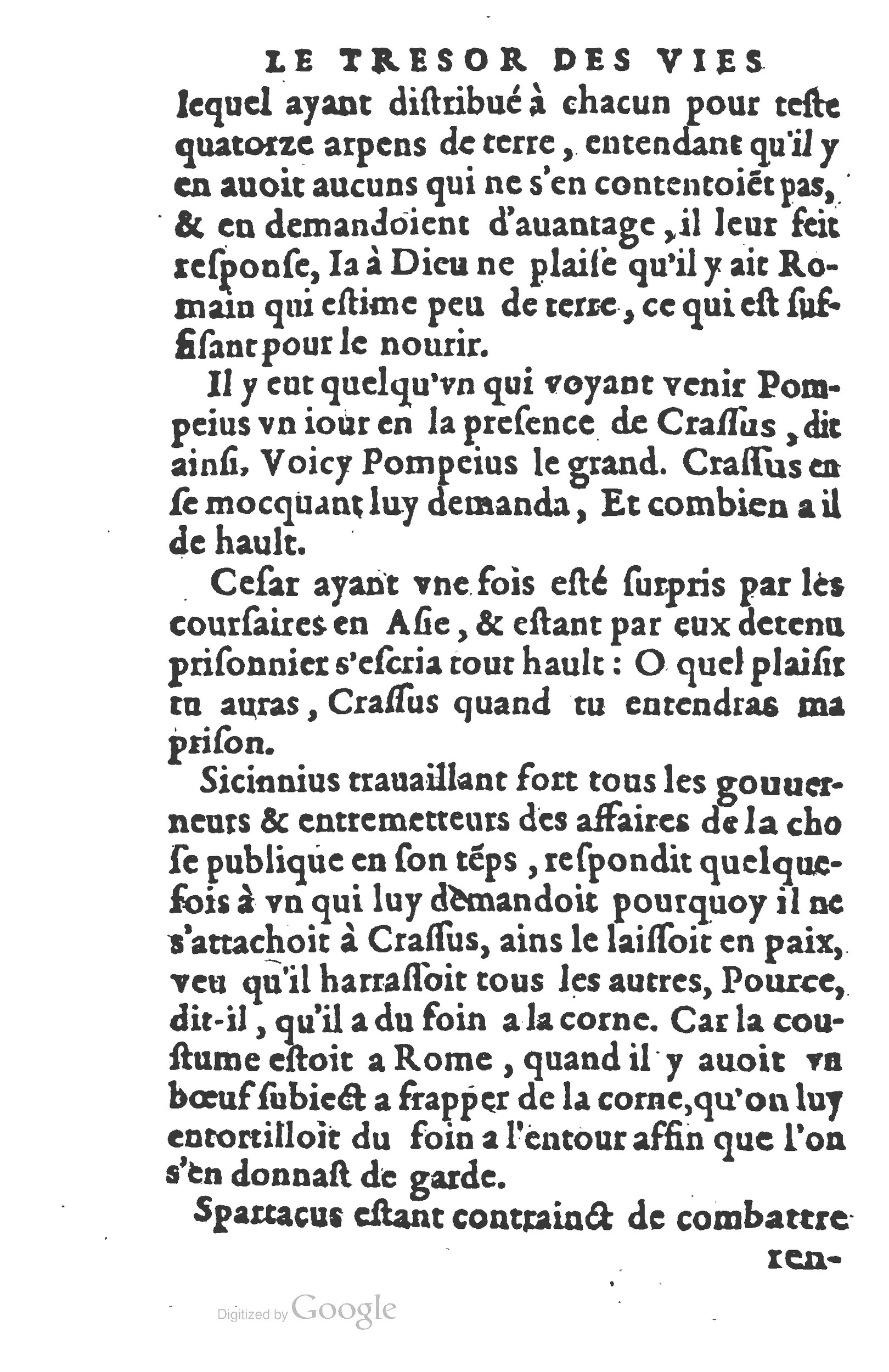 1577 - Claude Micard - Trésor des vies de Plutarque - BSB Munich 1577 - Claude Micard - Trésor des vies de Plutarque - BSB Munich