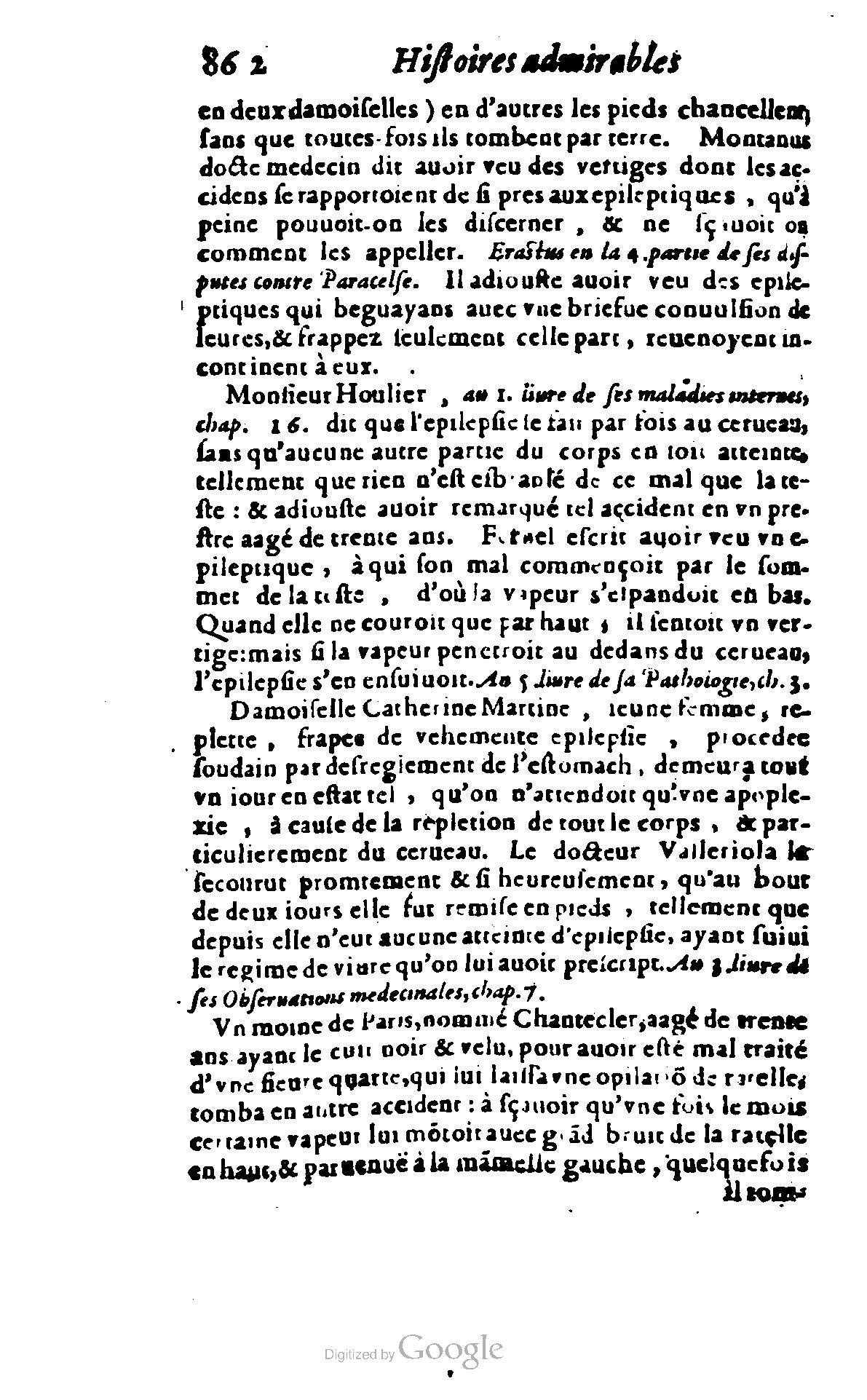 1620 - Samuel Crespin - Trésor d’histoires admirables et mémorables - BCU Lausanne